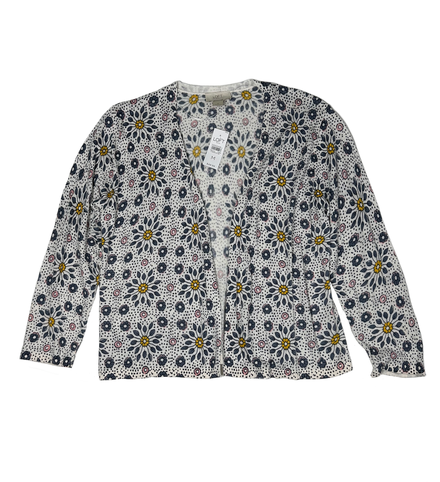 Loft Outlet Open Front Spring Print Sweater - NWTOur new with tags Loft Outlet spring print sweater is ready for warmer days and breezier nights! Lightweight, open front, and designed with a unique spring print, itLoft Outlet Open Front Spring Print Sweater - NWTSweater