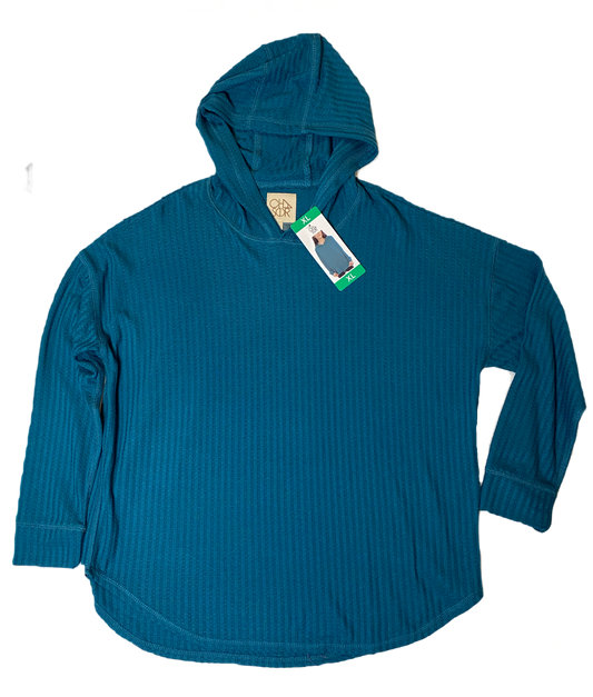 Chaser Teal Pullover Thermal Hoodie - NWT New with tags, soft pullover thermal hoodie with long sleeves.
Great hoodie to for those casual Fall walks.