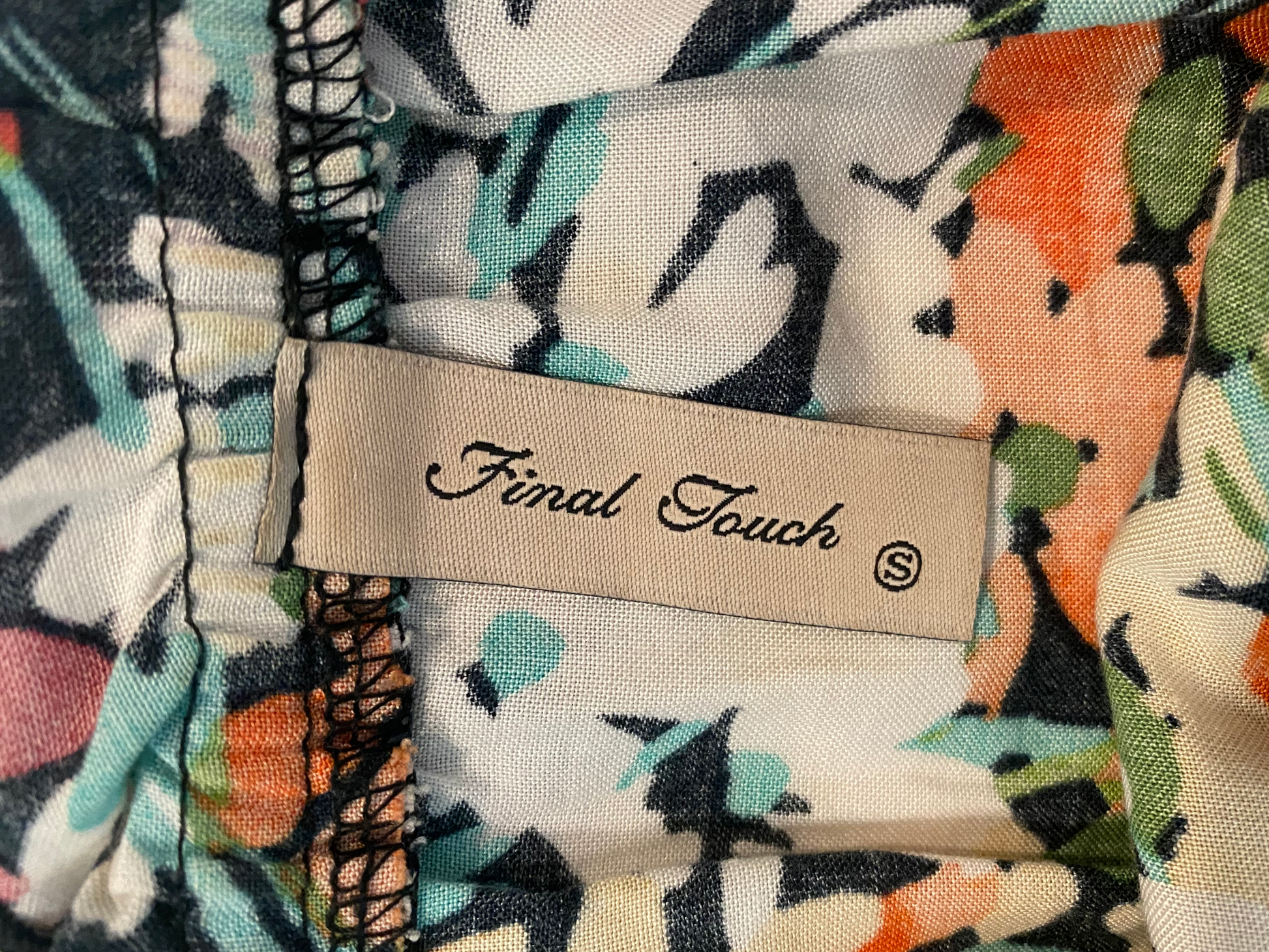 Final Touch Bright Floral Sleeveless TopSo beautiful! Pair this with anything....shorts, jeans, or a skirt. Dress it up or down. So many ways to wear it and look fabulous!!