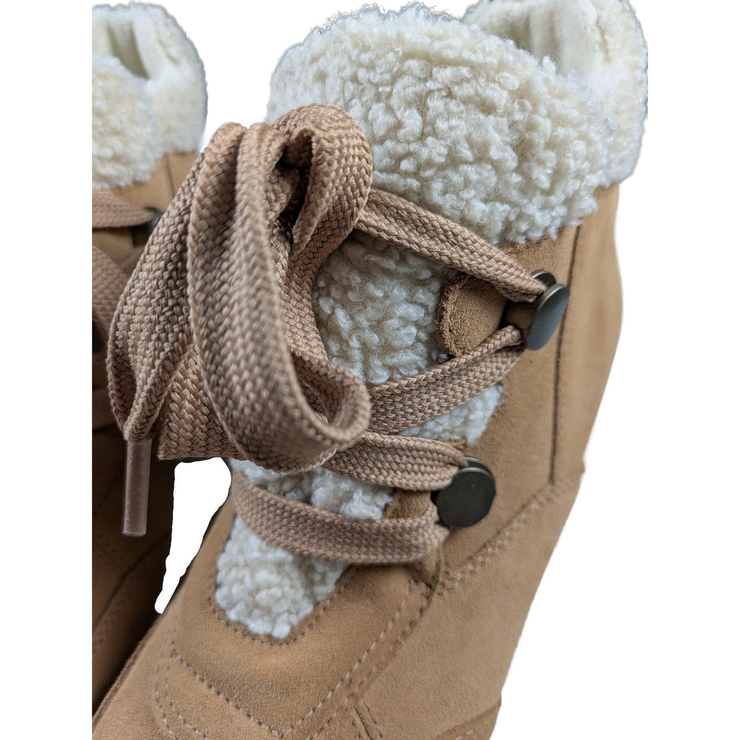 Sorel Women's Out N About Cozy Wedge Tan Suede Size 10 Booties NWOB Step out in style and comfort with these Sorel Out N About Cozy Wedge booties! These stylish boot
