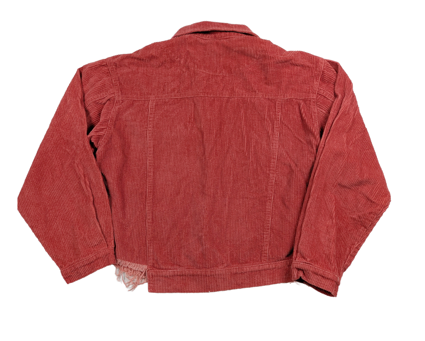 POL by Anthropologie Distressed Wide Corduroy Jacket Size Small