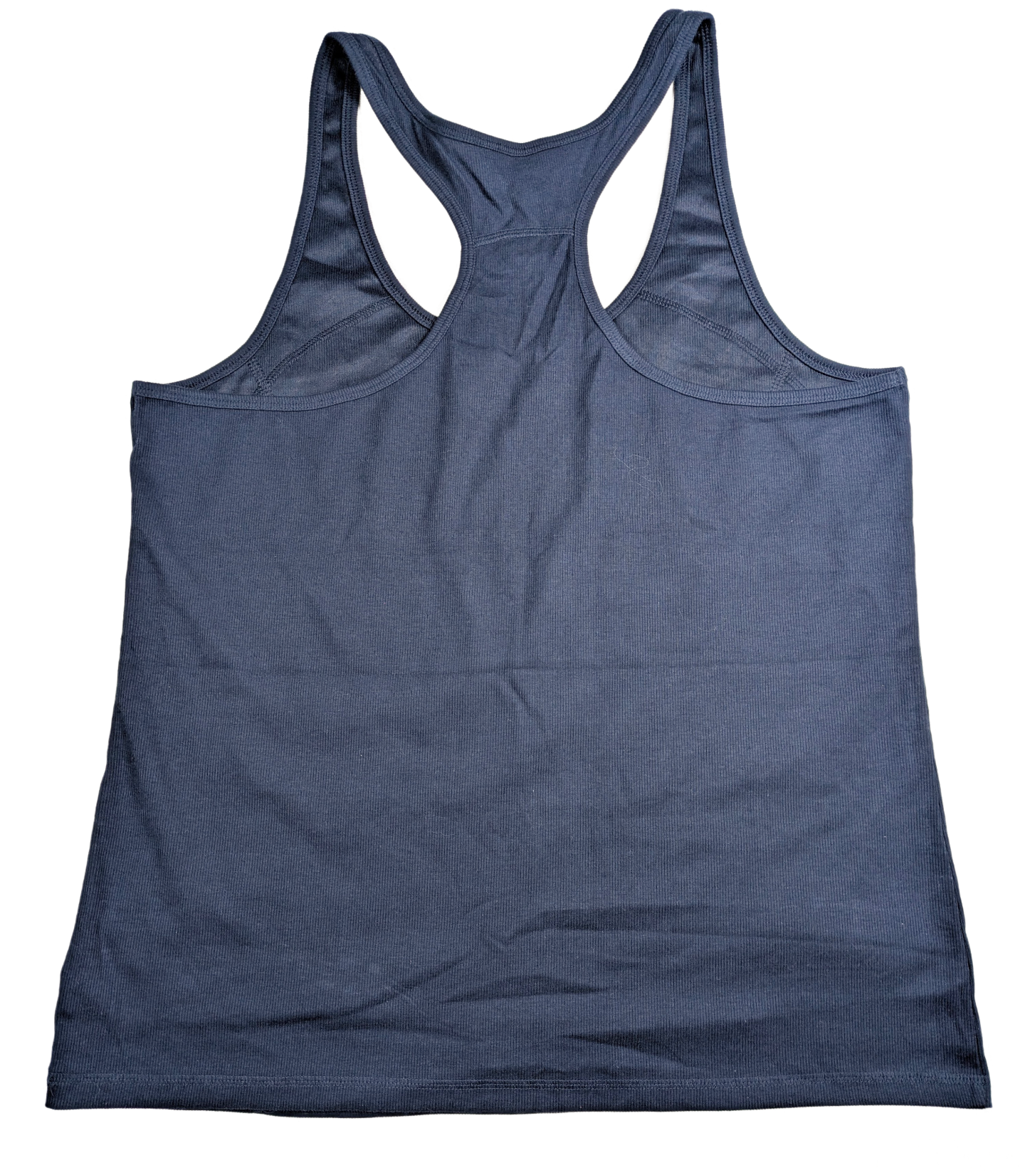 Old Navy do a little yoga Navy Blue Racer back Tank with Flowersn Size XXL