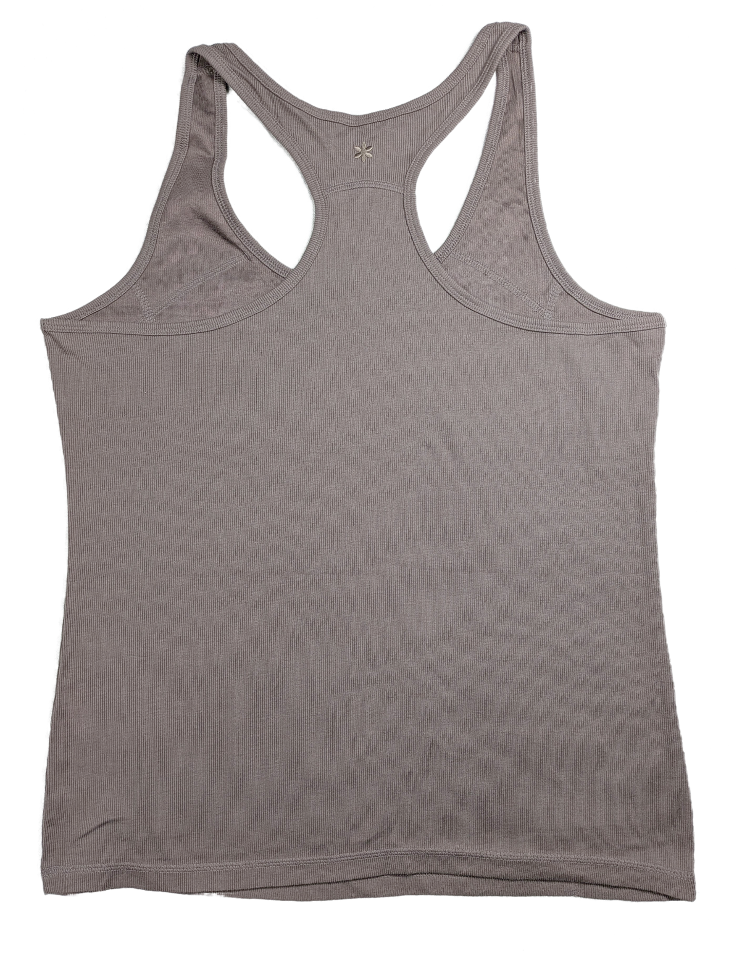 Old Navy do a little yoga Beige Racerback Tank with Pink Flowers Size XL