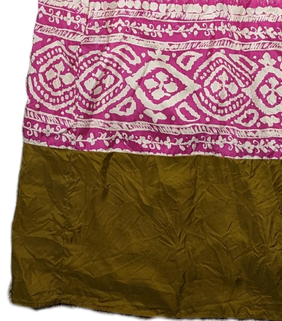 Ann Taylor Loft Silk Maxi Sundress with criss-cross straps and vibrant colors. This Loft Silk Maxi Sundress is a picture perfect piece! Soft ivory silk is adorn the 