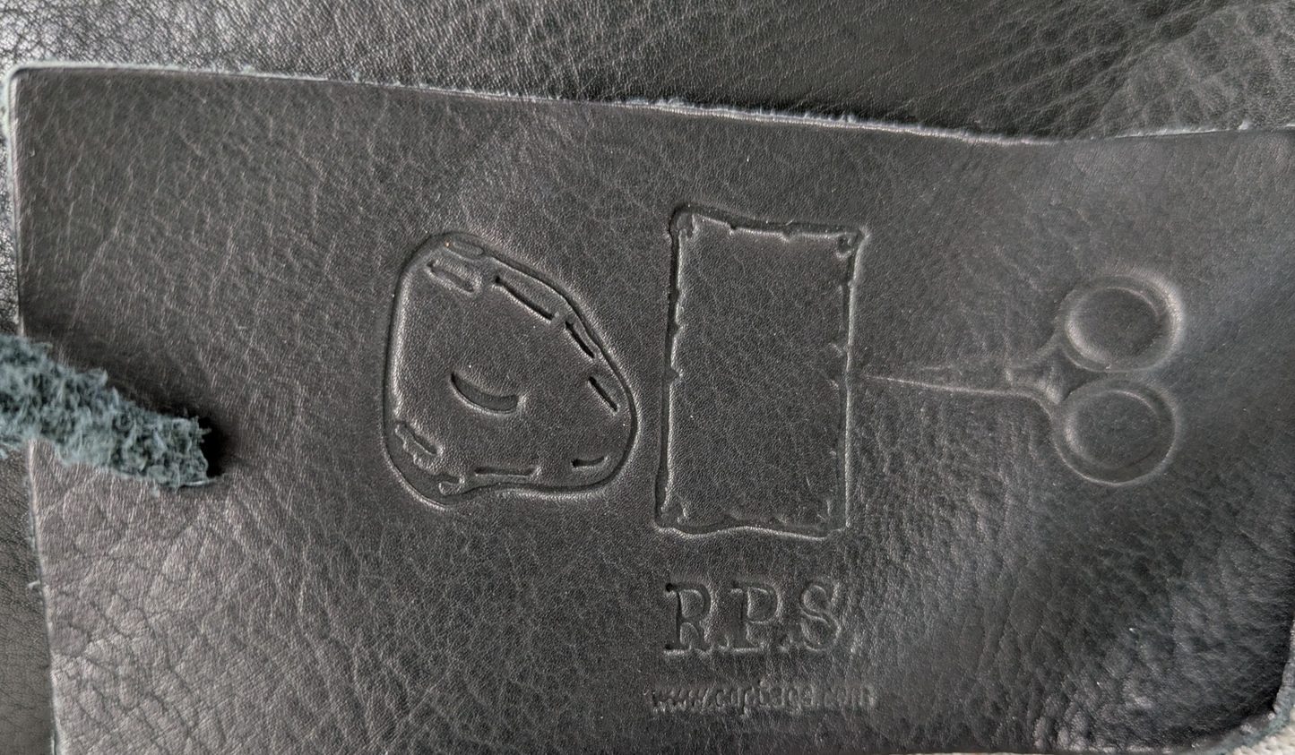 Rock, Paper, Scissors Black Leather Messenger Sling bag Crossbody NWT