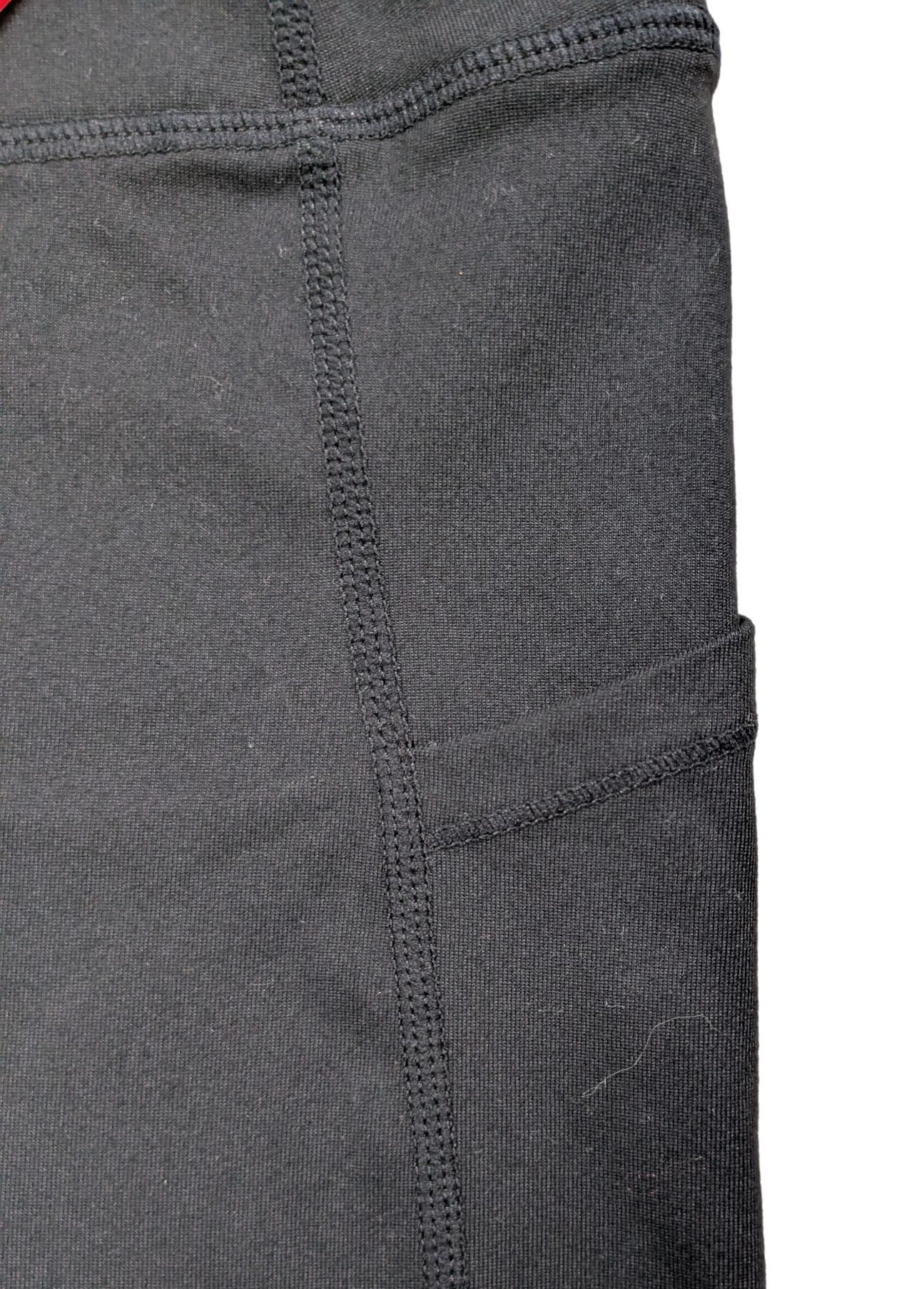 The Gym People Black Leggings with Pocket Size XL These Gym People Black Leggings with pockets offer both style and convenience. With their sleek black design and du