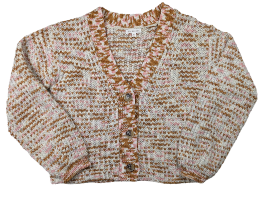 blu pepper Chunky Cardigan Sweater Stay warm and on-trend with the blu pepper Chunky Cardigan Sweater. Its button-up design and cropped, baggy fit make for a cozy an
