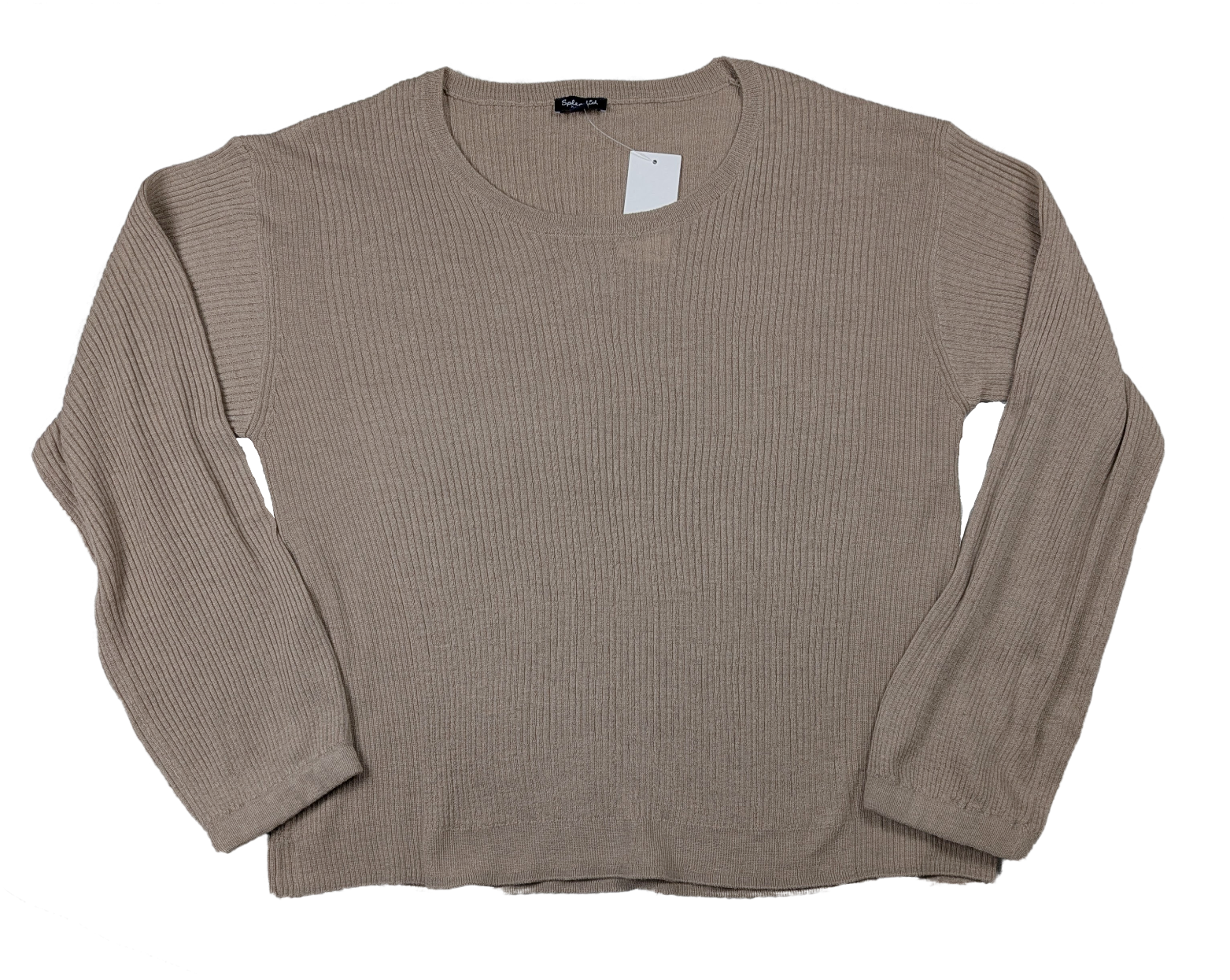 Splendid Georgie Cashblend Rib Sweater Size XL Get ready to experience sweater dressing in a whole new light. The Georgie Rib Sweater is topped with a fabulous bubbl