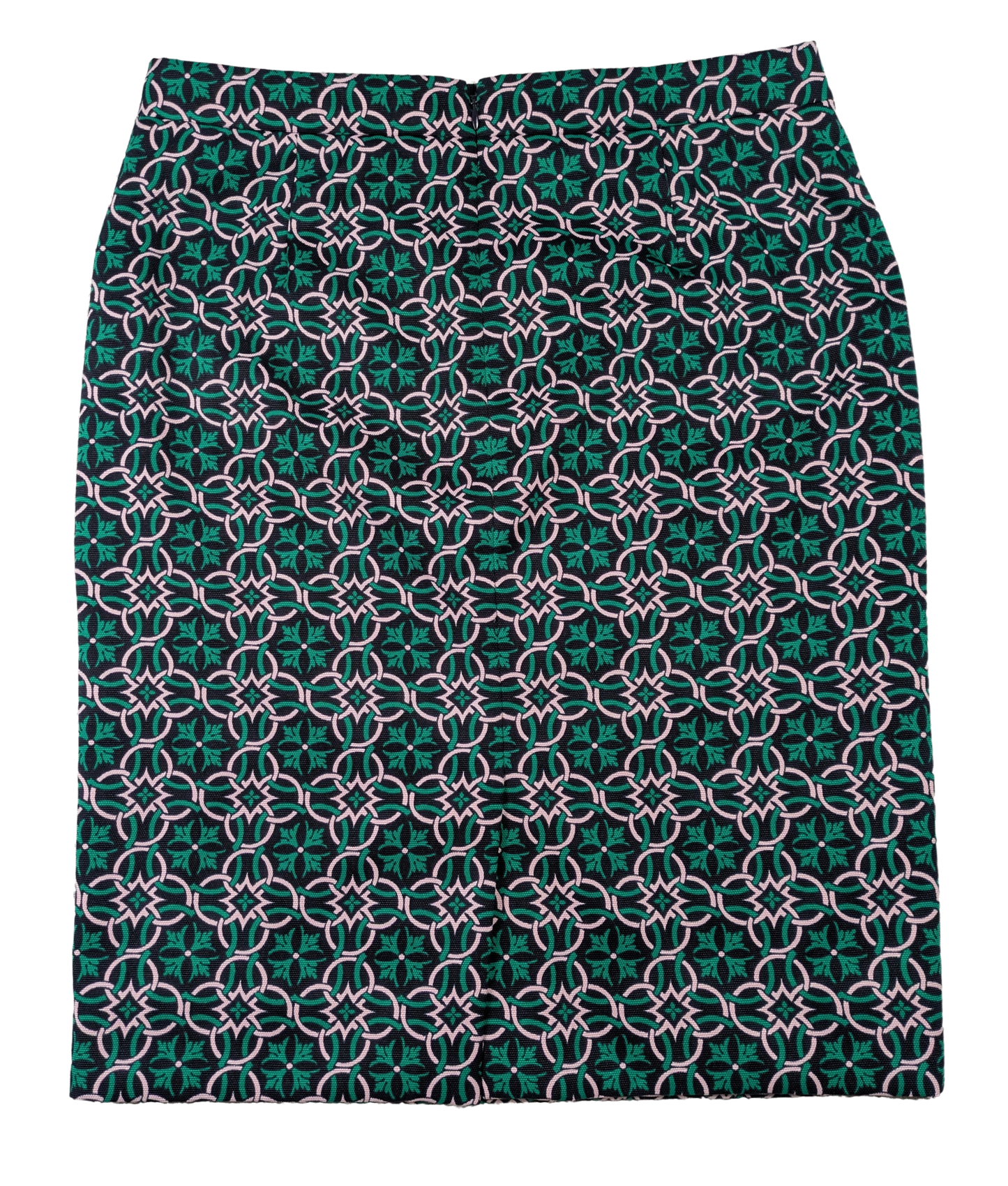 J. Crew Celtic Knot Pencil Skirt Size 8