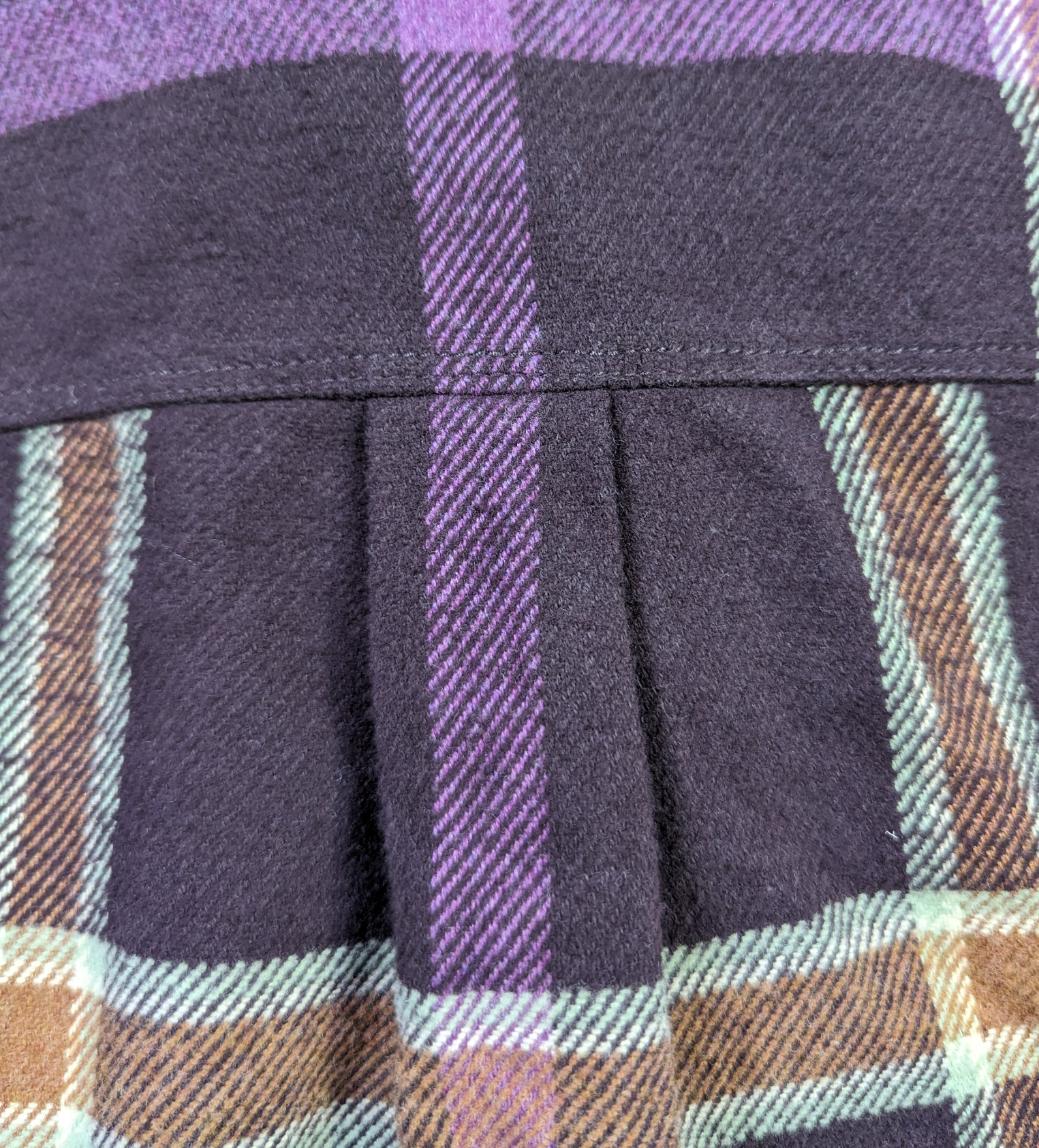 Madewell Tilda Purple Plaid Shacket - NWOT