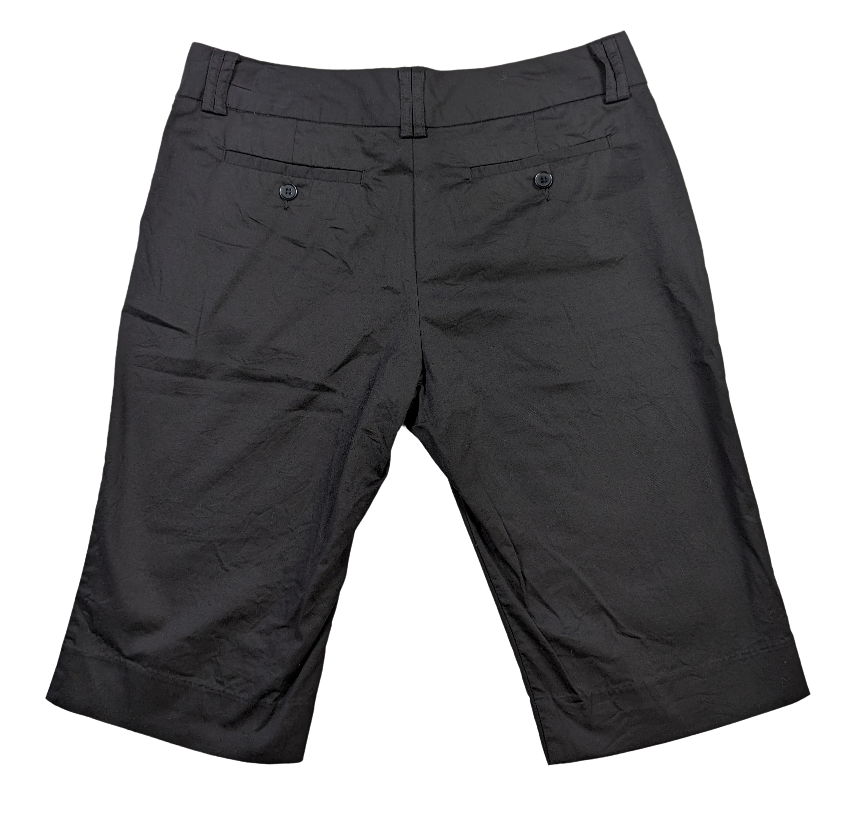 The Limited Black Cassidy Fit Bermuda Shorts Size 8 Elevate your summer style with The Limited's Black Cassidy Fit Bermuda Shorts. Made from a comfortable cotton/spa