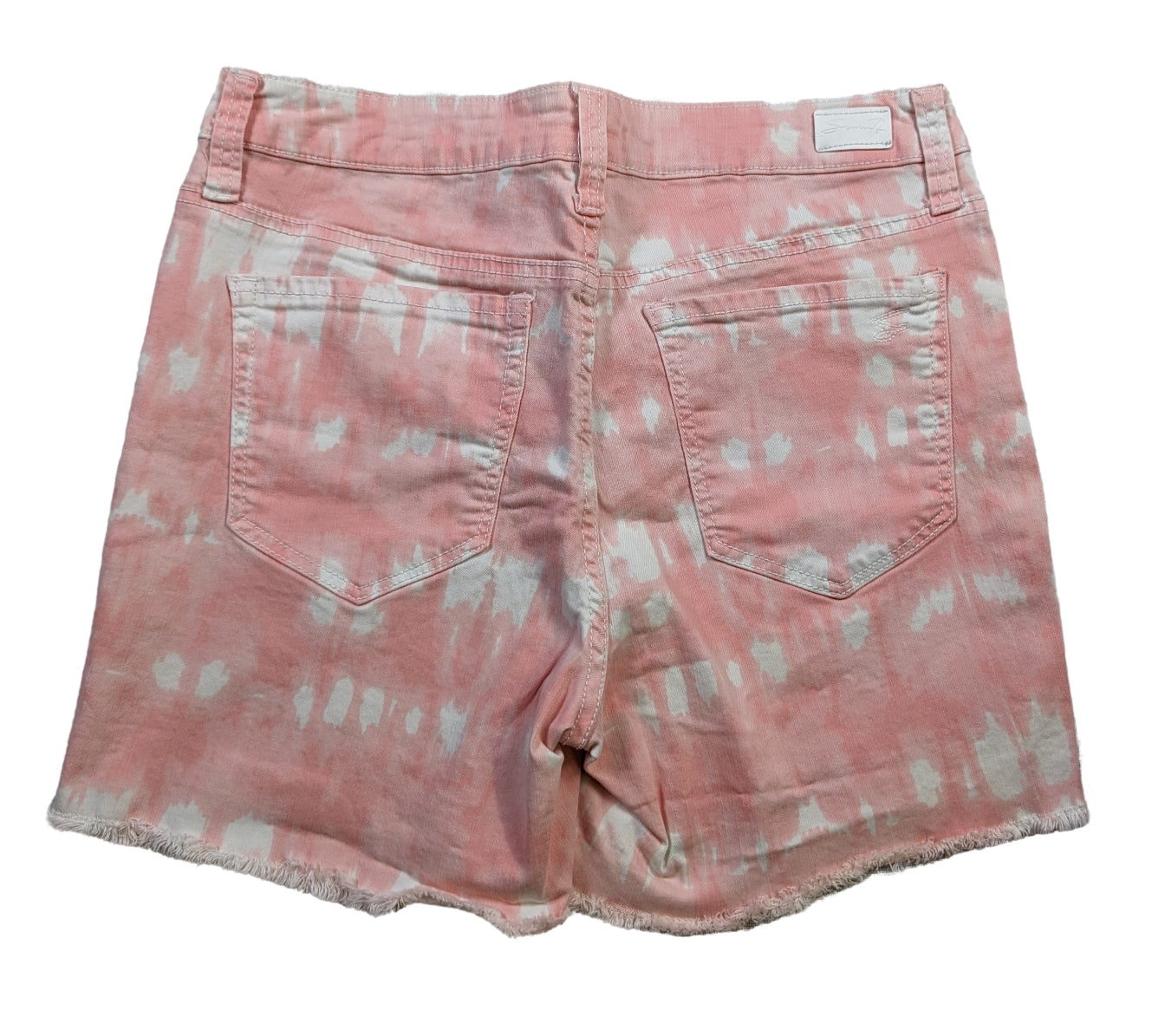 Seven 7 Jeans Pink Tie Dye Weekend Short Size 8 Add some color to your wardrobe with Seven 7 Jeans Pink Tie Dye Weekend Short in size 8. Made with a comfy and stretc