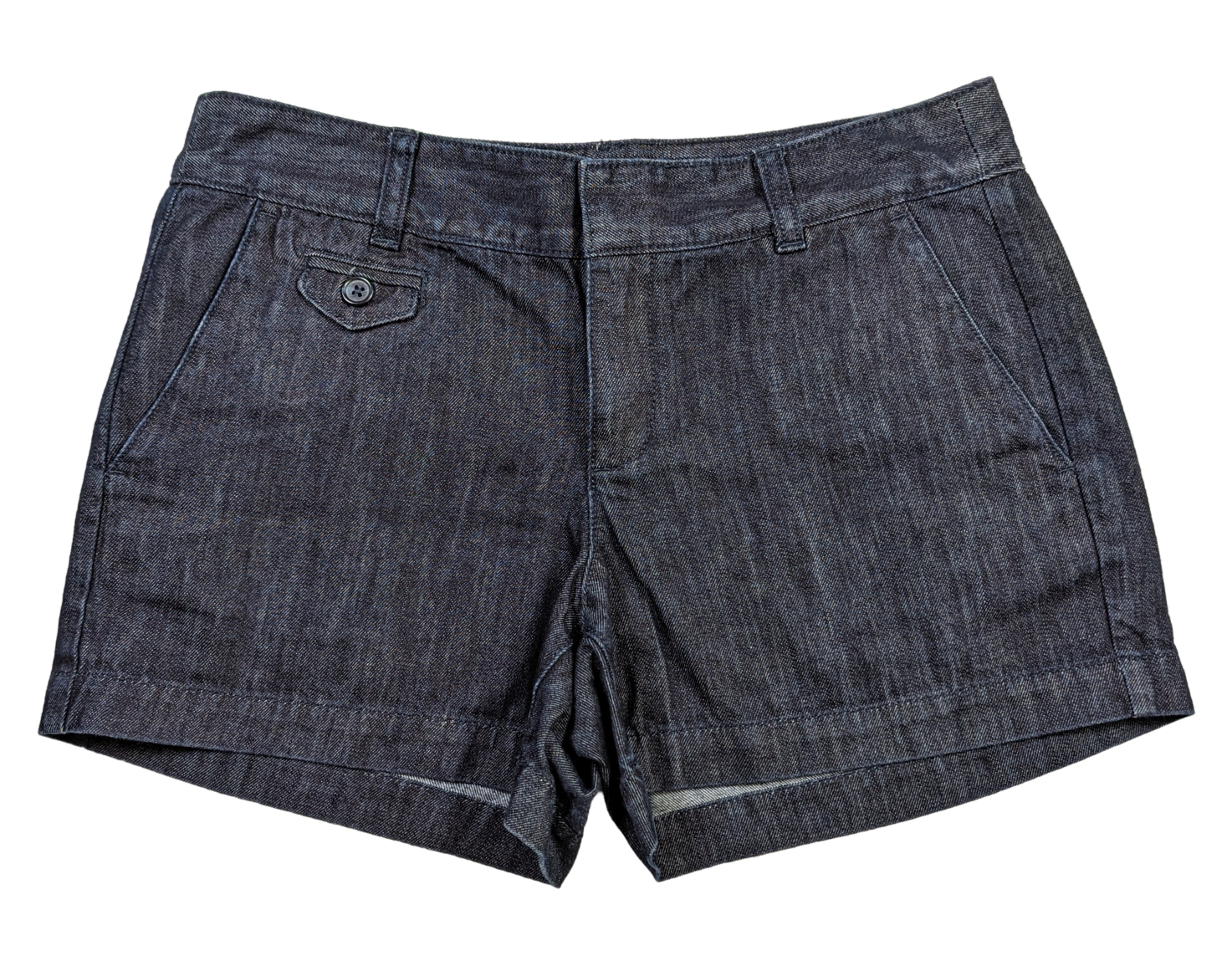 Ann Taylor Loft Dark Denim Shorts Size 2 Get ready for summer with these classic Ann Taylor Loft Dark Denim Shorts! Made with 100% cotton, these shorts are perfect f