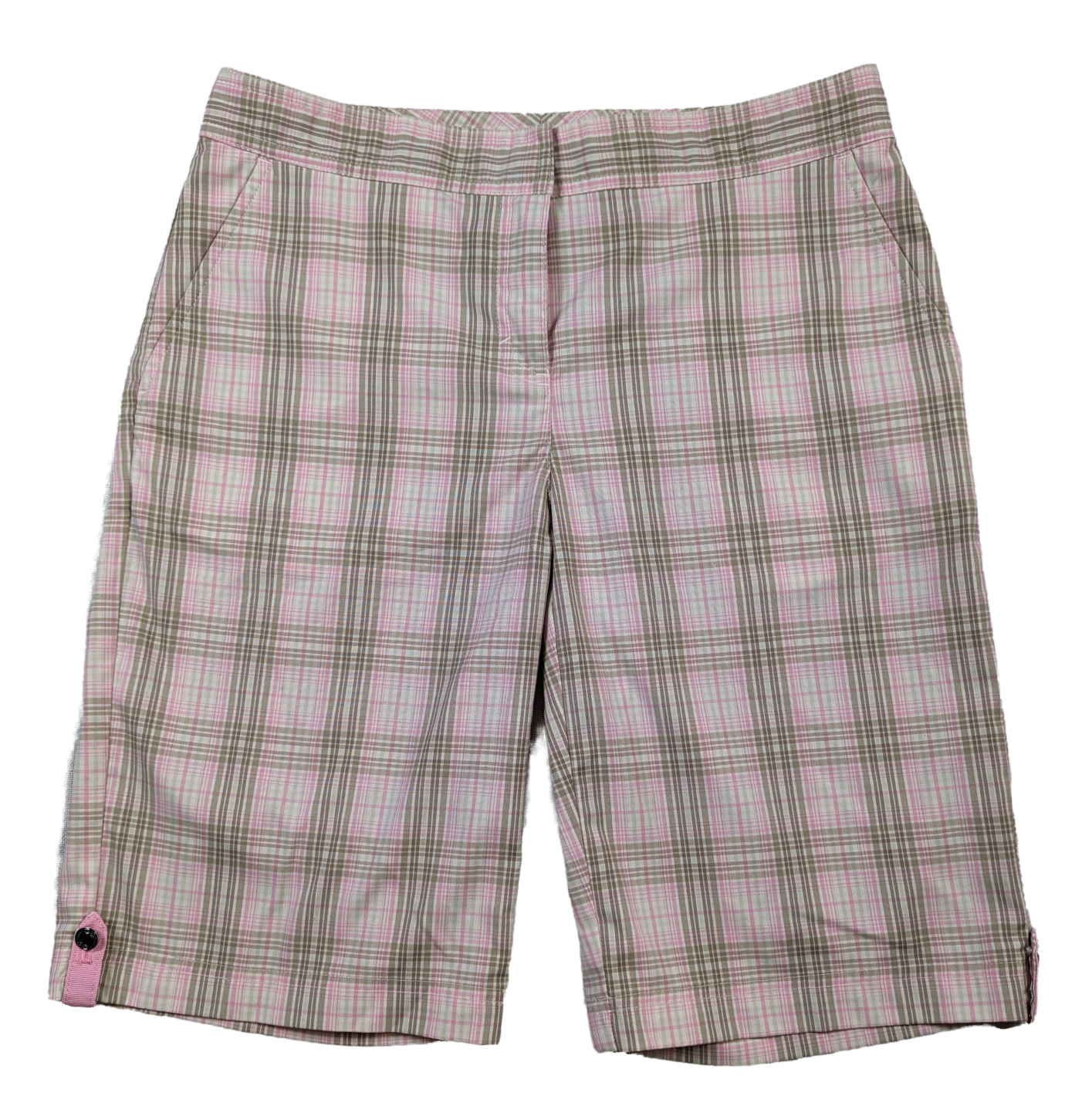 Izod PerformX Cool-FX Pink and Tan Bermuda Shorts Size 2 Experience ultimate style and comfort with Izod PerformX Cool-FX Bermuda Shorts. Made with Cool-FX technolog