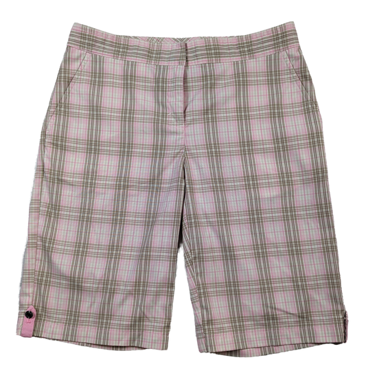 Izod PerformX Cool-FX Pink and Tan Bermuda Shorts Size 2 Experience ultimate style and comfort with Izod PerformX Cool-FX Bermuda Shorts. Made with Cool-FX technolog