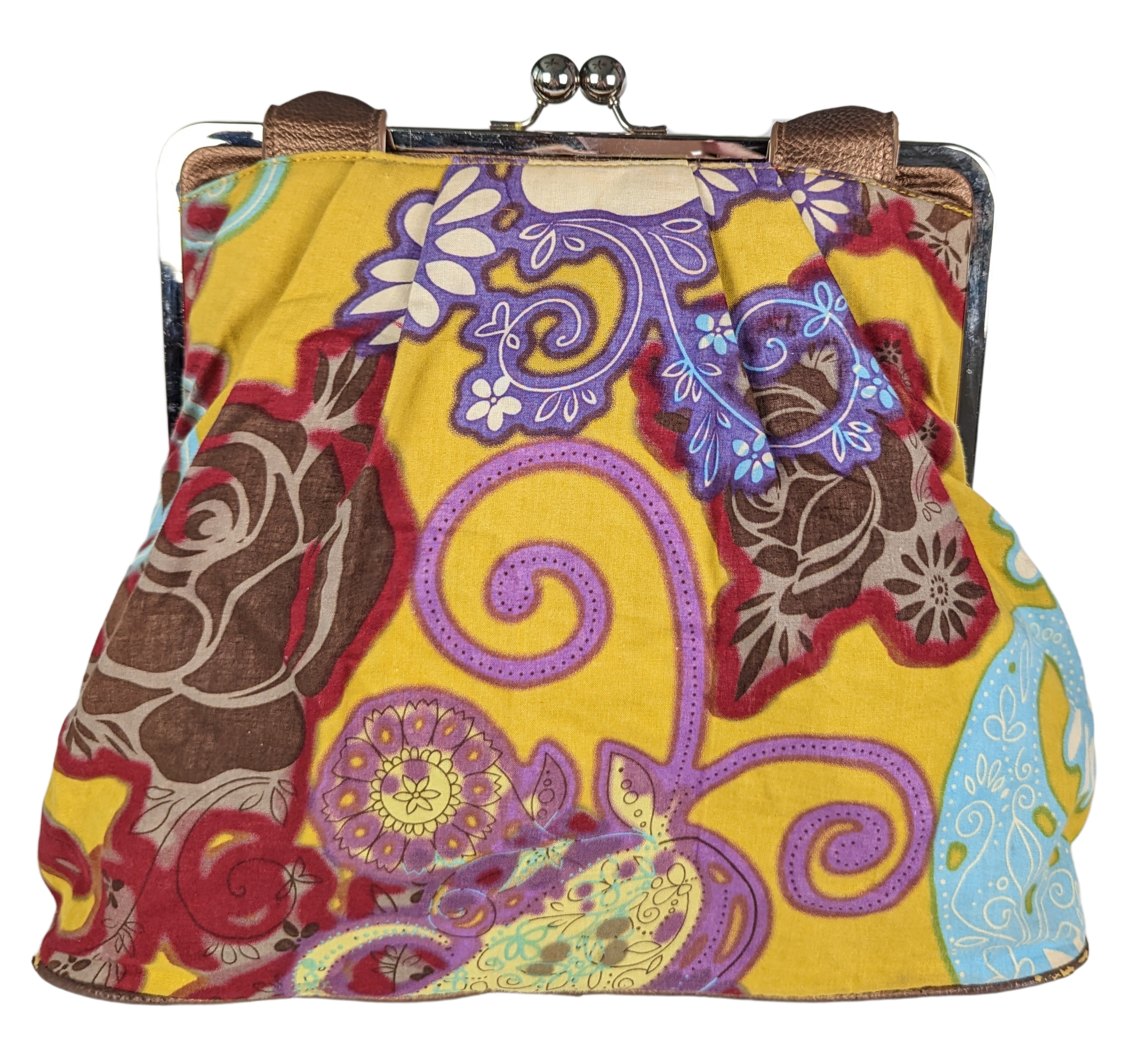 BuenoGorgeous bag with lots of room for all your essentials!  
Measurements:  L - 14"  W - 4 1/2"  H - 12"  Strap - 25"HandbagBueno Embellished HandbagBueno Embellished Handbag