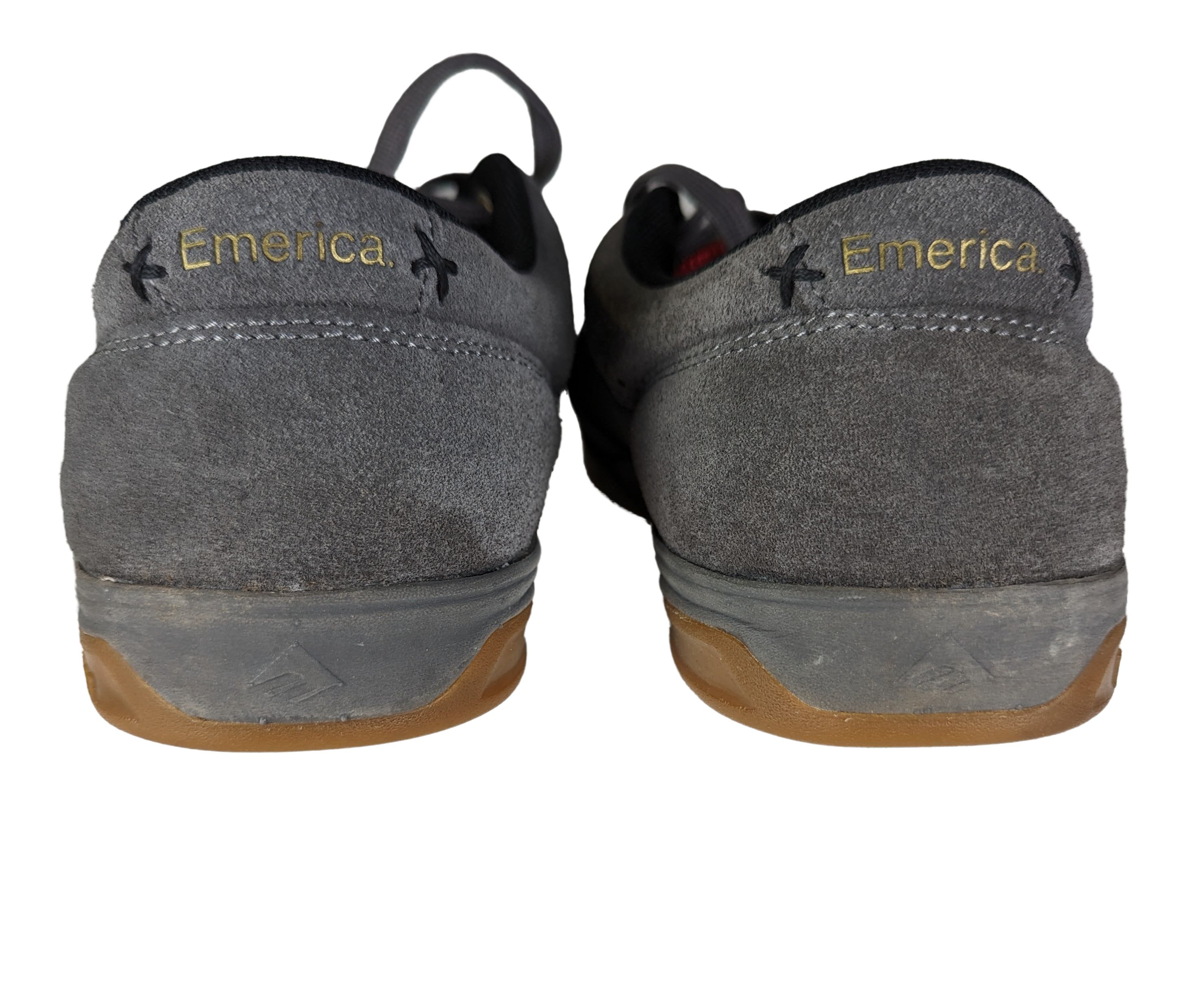 Emerica Footwear The Herman G6 Gray Suede Men's Skate Shoes