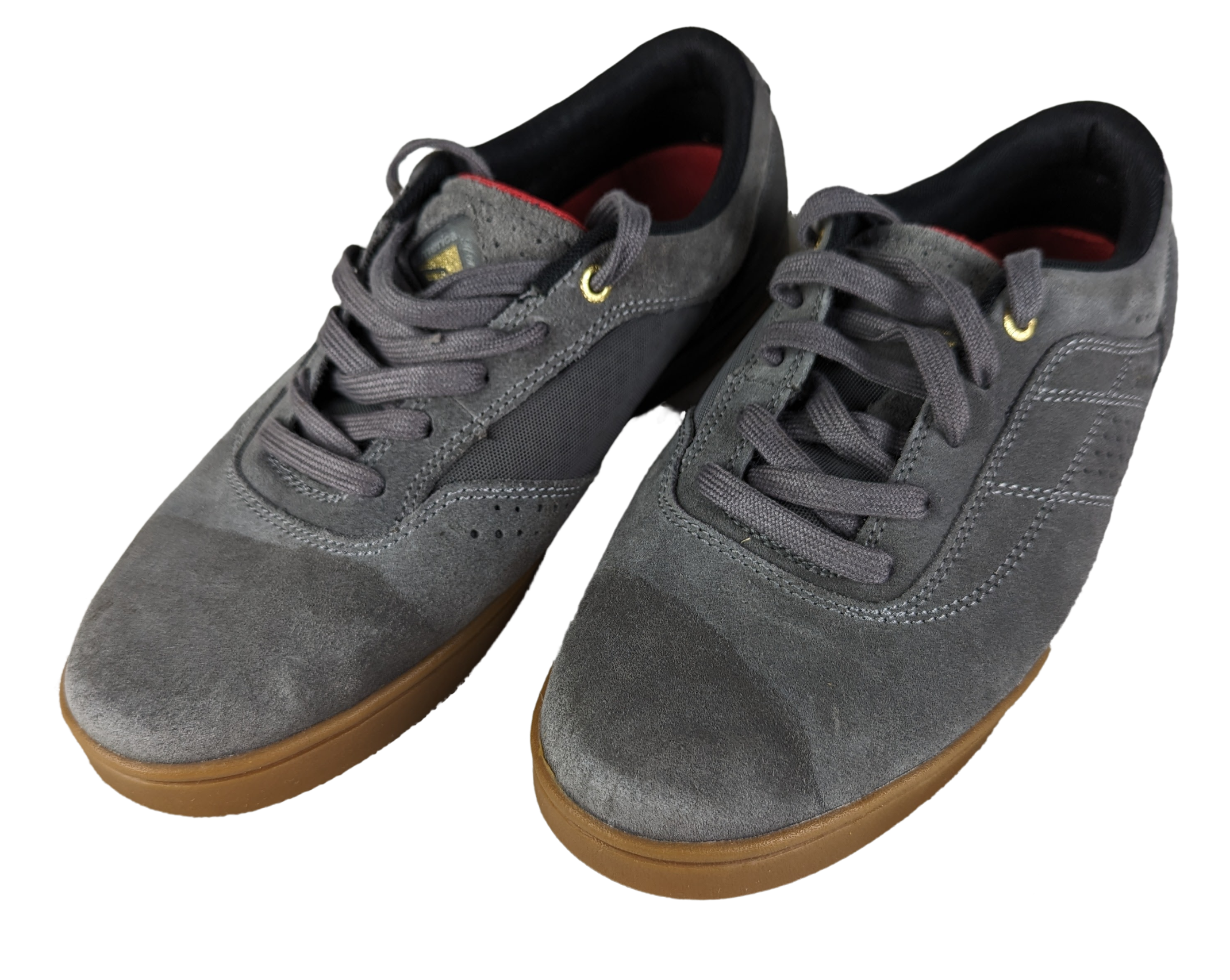 Emerica Footwear The Herman G6 Gray Suede Men's Skate Shoes