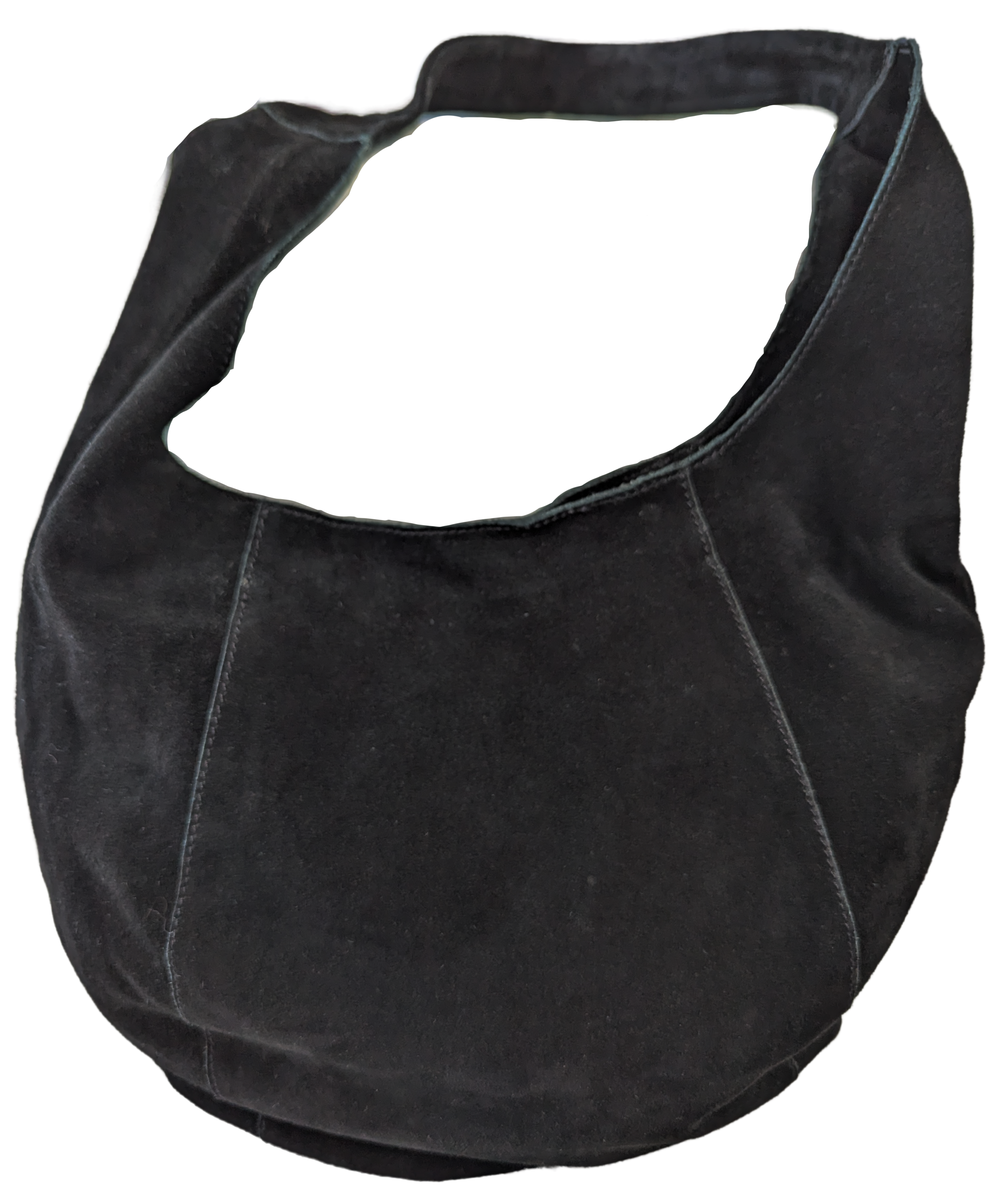 J Jill Black Suede Hobo Bag This J Jill Black Suede Hobo Bag is the perfect accessory for any outfit. Featuring a hidden magnetic closure and inner zip pocket, this 