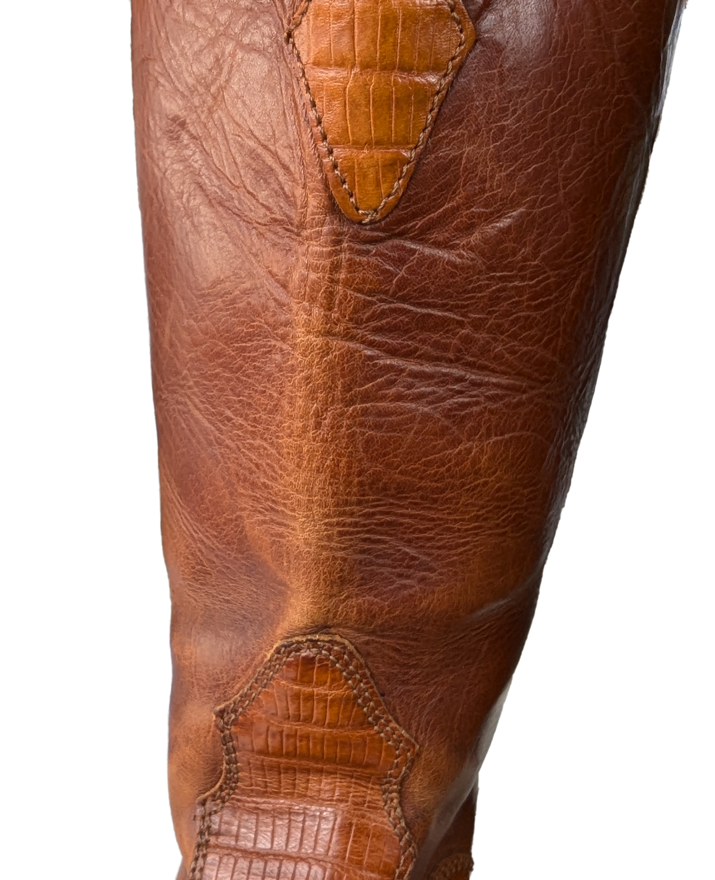 Joan & David Cowgirl Boots Size 37 Elevate your Western style with Joan & David Cowgirl Boots, handmade in Italy with luxurious lizard trim. These boots feature lo