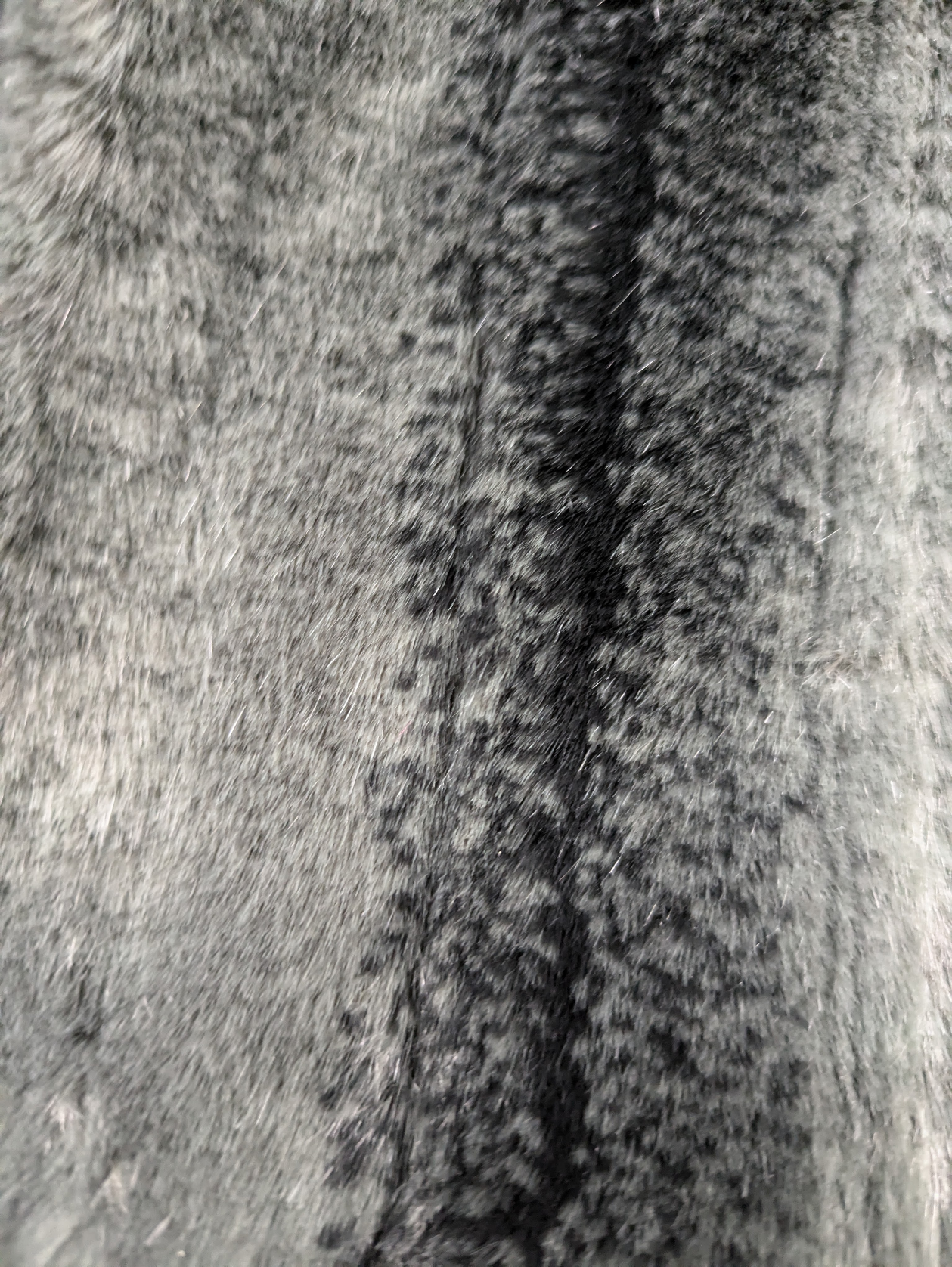 Kristen Blake Faux Fur Jacket with Zip closure Size XL