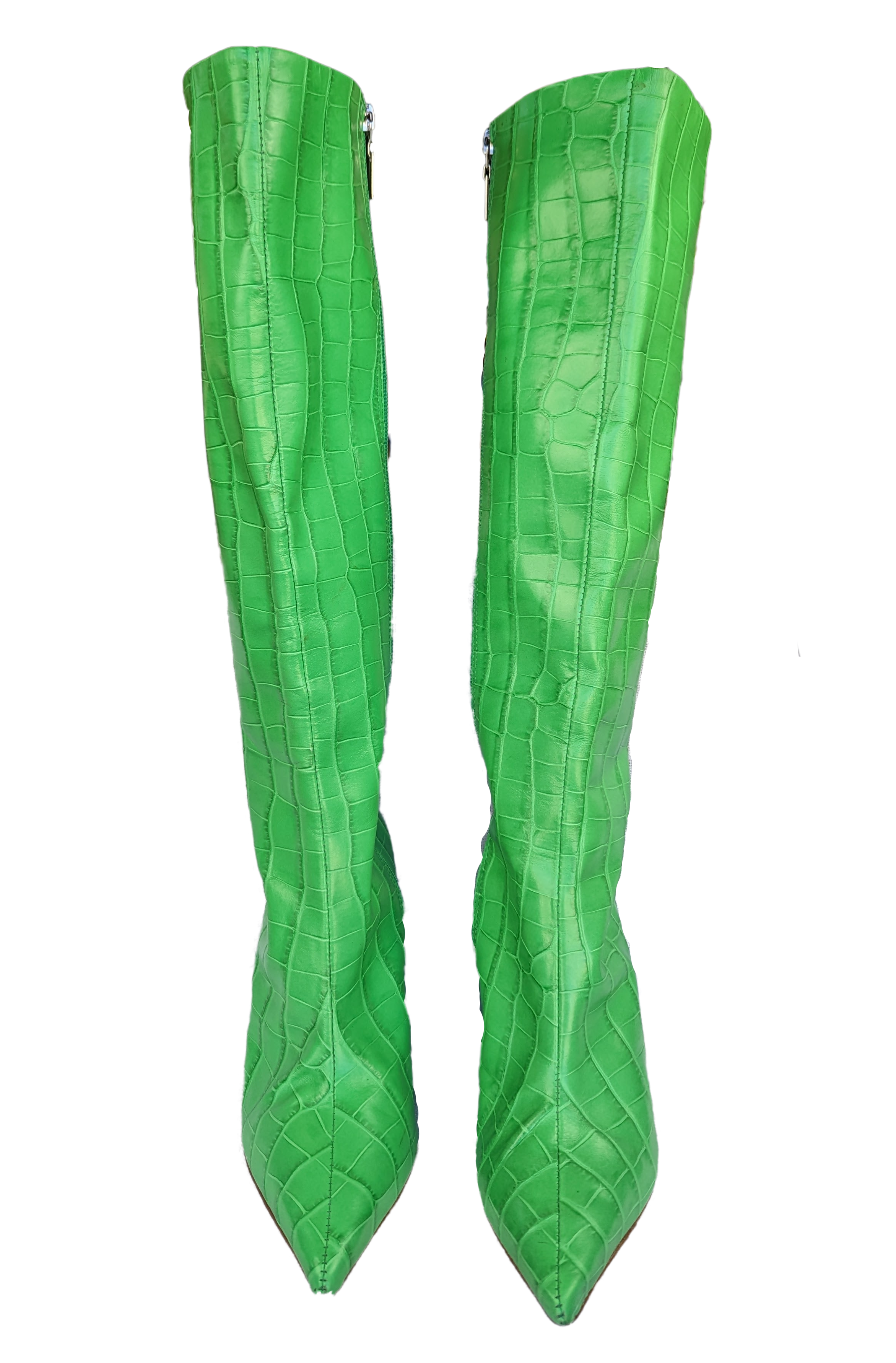 SchutzNothing says style like a great pair of boots!  Make your fashion statement is these amazing faux croc leather boots from Schutz! All your friends will be green withShoesSchutz Asya Up Wedge Knee High BootsWedge Knee High Boots