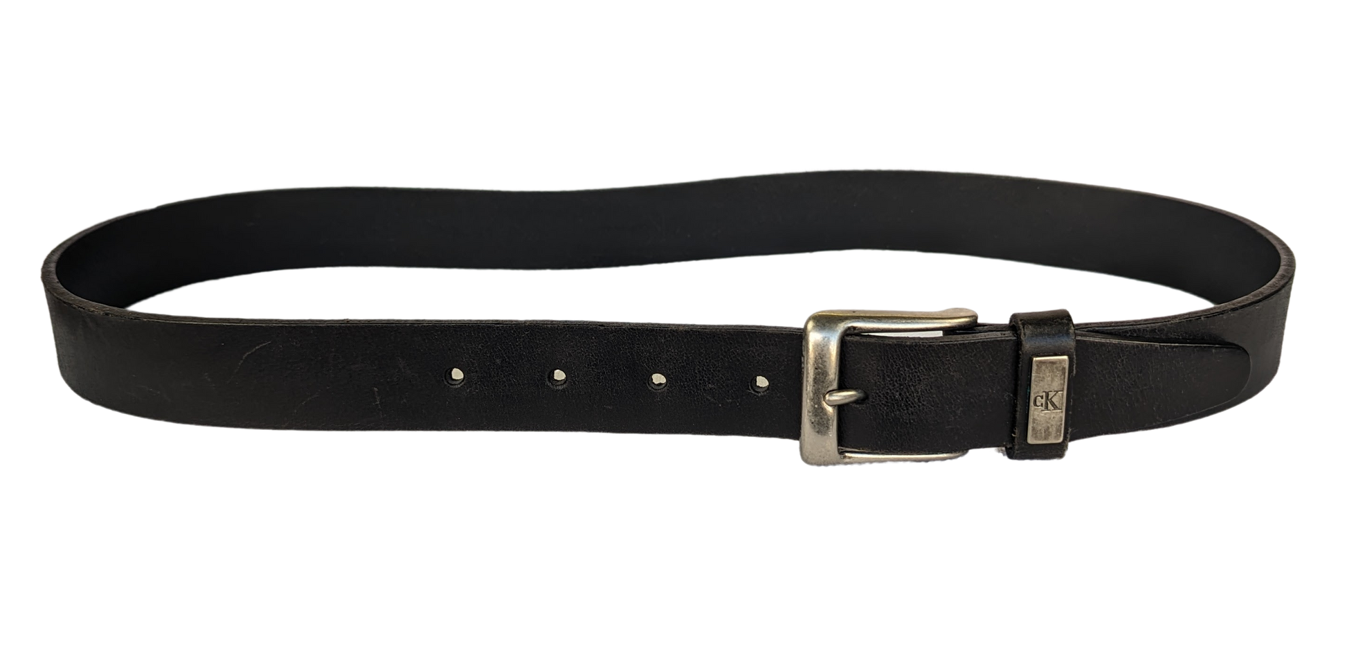 Calvin Klein Perfect Black Leather Belt with nice silver metal buckle.Length - 30" - 34"beltCalvin Klein Black Leather Belt - EUCCalvin Klein Black Leather Belt - EUC