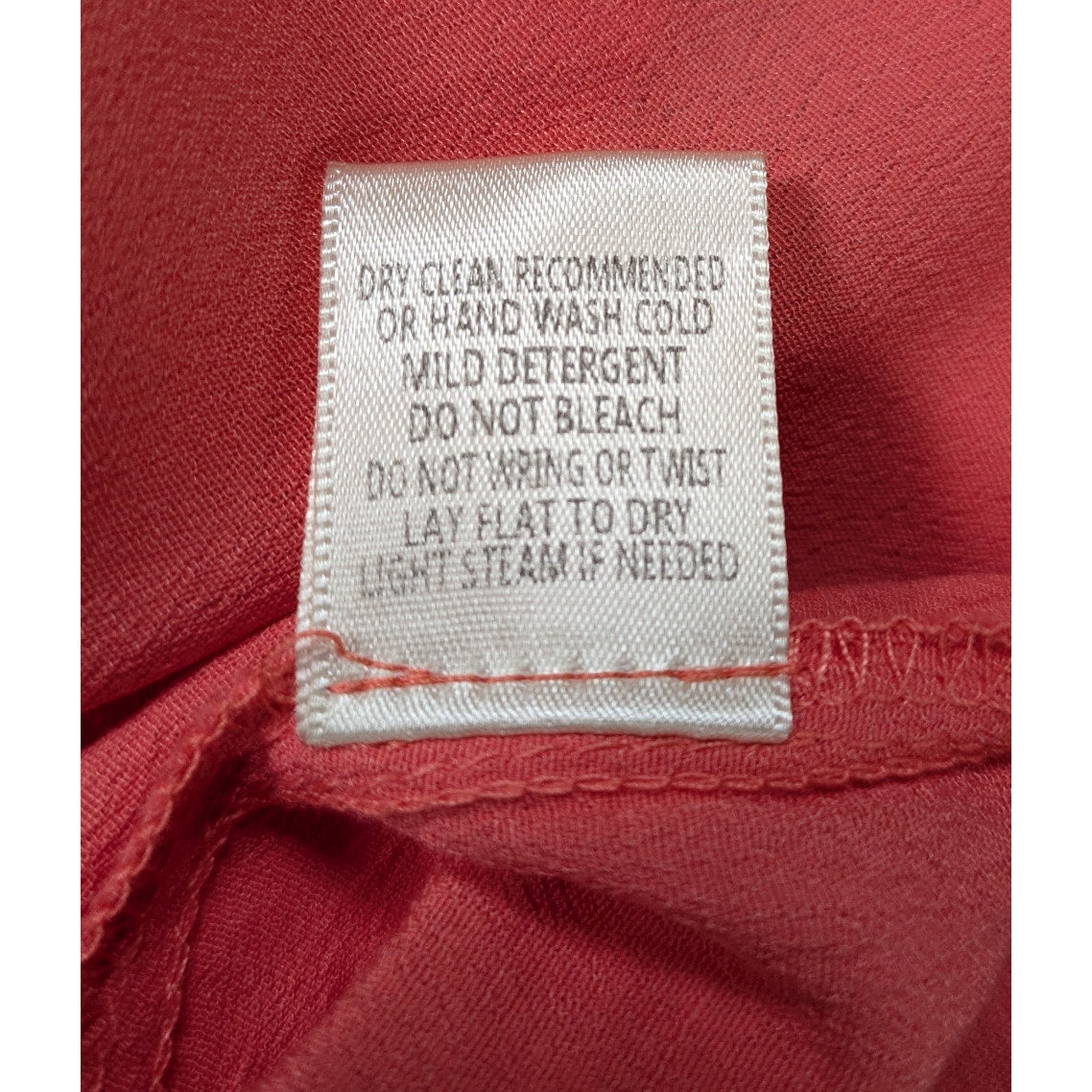 Lovestitch Rain or Shine Coral Spaghetti Strap Sundress Size Large