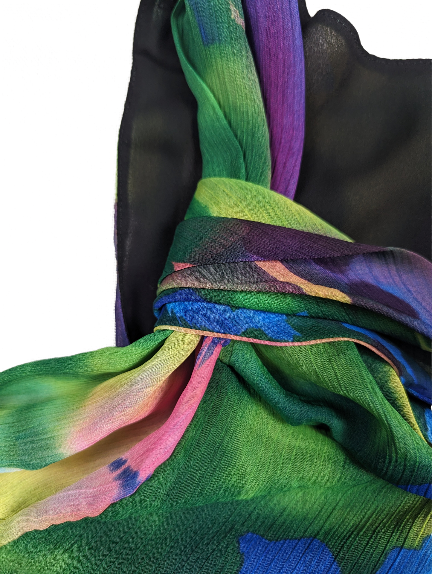 Lane Bryant watercolor Abstract Mini chiffon Dress Unleash your artistic side with the Lane Bryant Watercolor Abstract Mini Chiffon Dress. Perfect for a size 28, thi