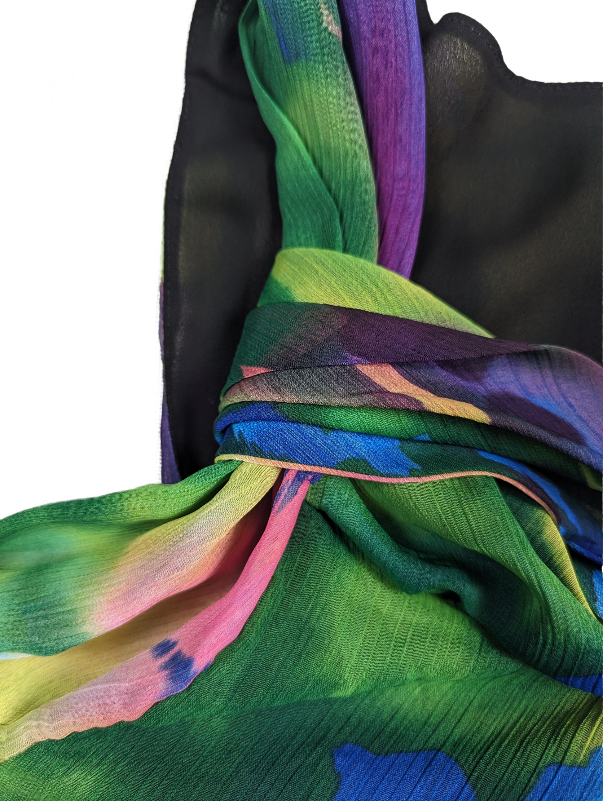 Lane Bryant watercolor Abstract Mini chiffon Dress Unleash your artistic side with the Lane Bryant Watercolor Abstract Mini Chiffon Dress. Perfect for a size 28, thi