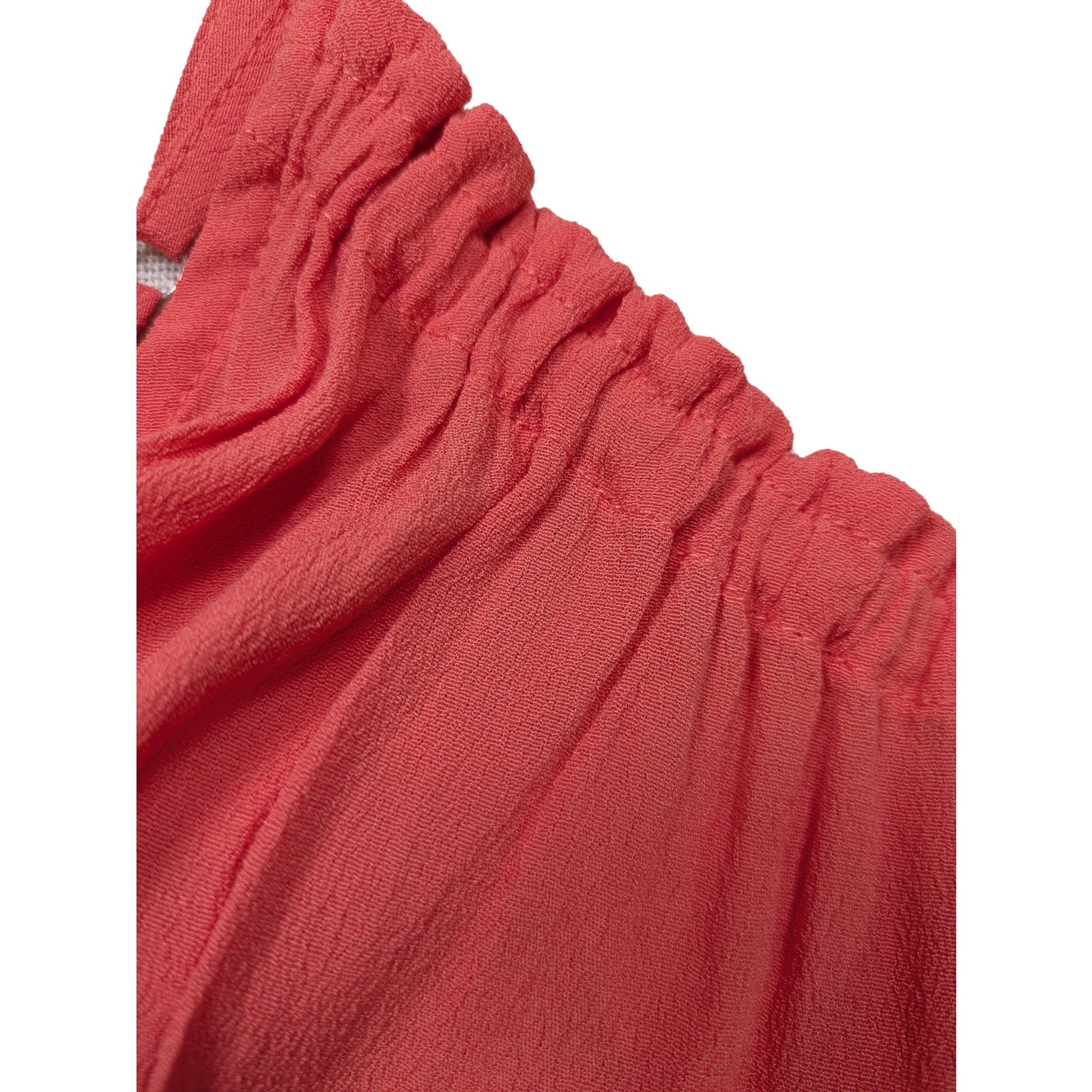 Lovestitch Rain or Shine Coral Spaghetti Strap Sundress Size Large