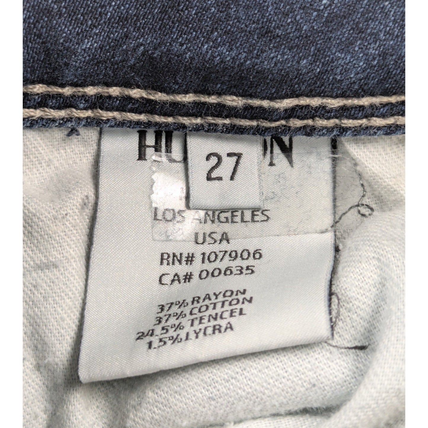 Hudson Colin Skinny Crop Ankle Mid Rise Jeans Flap Pocket NWOT Size 27Elevate your denim collection with these fantastic Hudson Colin Skinny Crop Ankle Mid Rise Jean