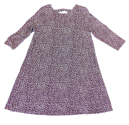 LoftLoft 
Welcome effortless style and soft comfort to your wardrobe with this NWT Loft knit swing dress! Featuring a subtle floral print, this burgundy dress is built tDressesLoft Knit Swing Dress - NWTLoft Knit Swing Dress - NWT