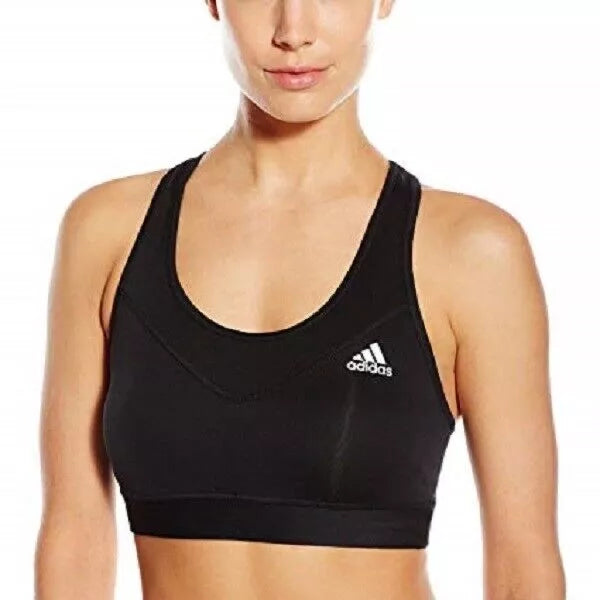 Adidas Techfit Climate Black Sports Bra size Medium Get ready to crush your workout with this Adidas Techfit Climate black sports bra in size medium. Featuring a razor ba