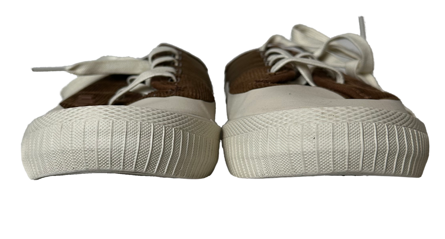 Globe Gillette Ginger Brown Corduroy Skate Shoe Size 10