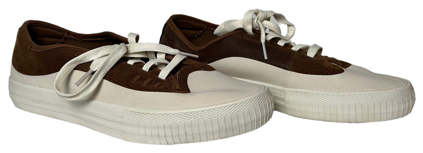 Globe Gillette Ginger Brown Corduroy Skate Shoe Size 10