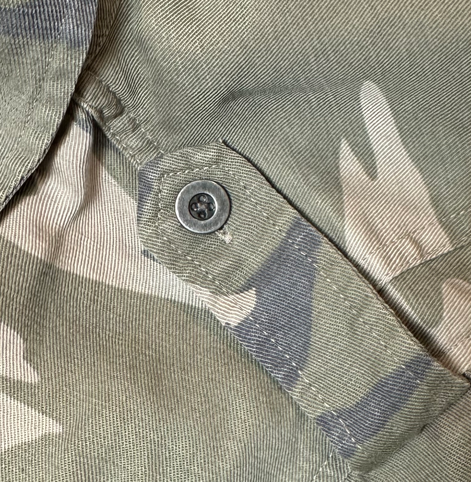 Rails Maverick Sage Camo Military/Bomber Style Jacket women's size S