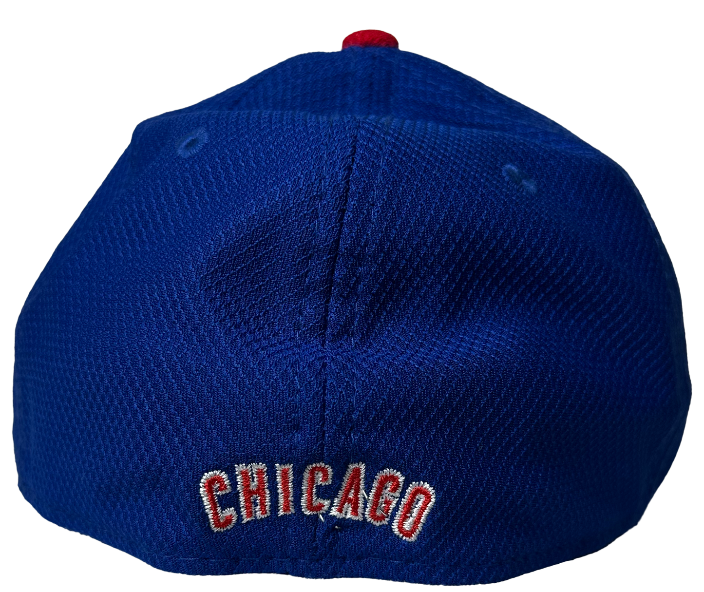 Chicago Cubs Bear Face S/M Flex Genuine Merch New Era Ball Cap