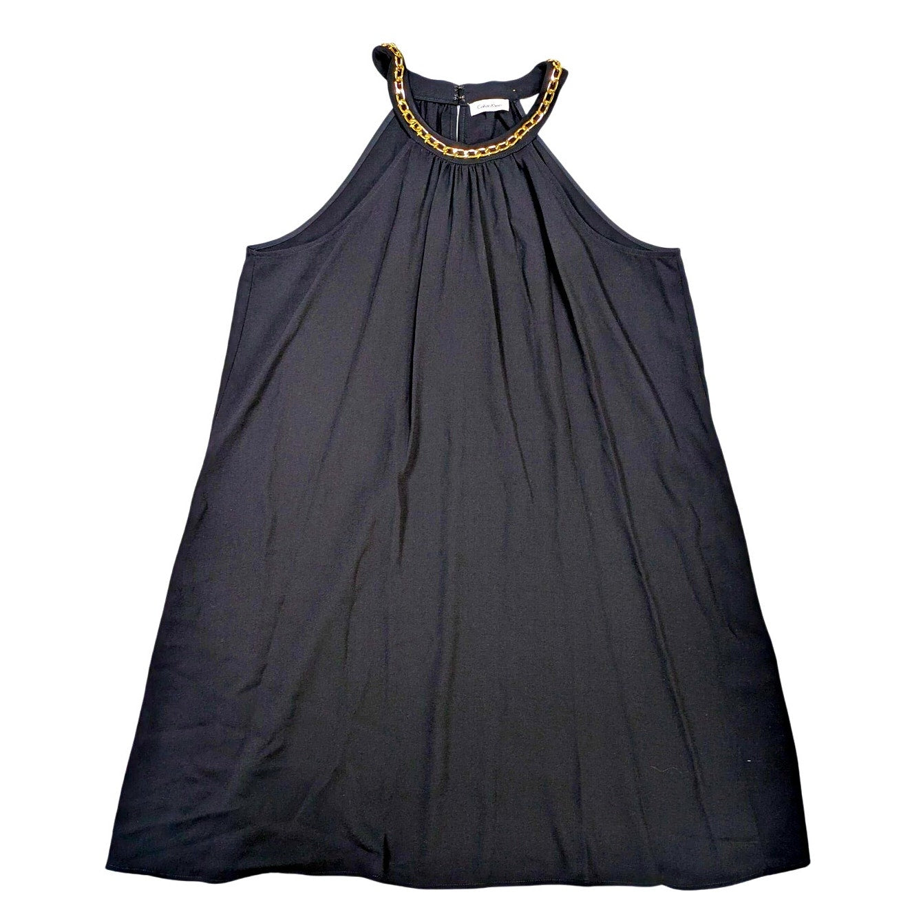 Calvin Klein Halter Neck Swing Dress Size 2X