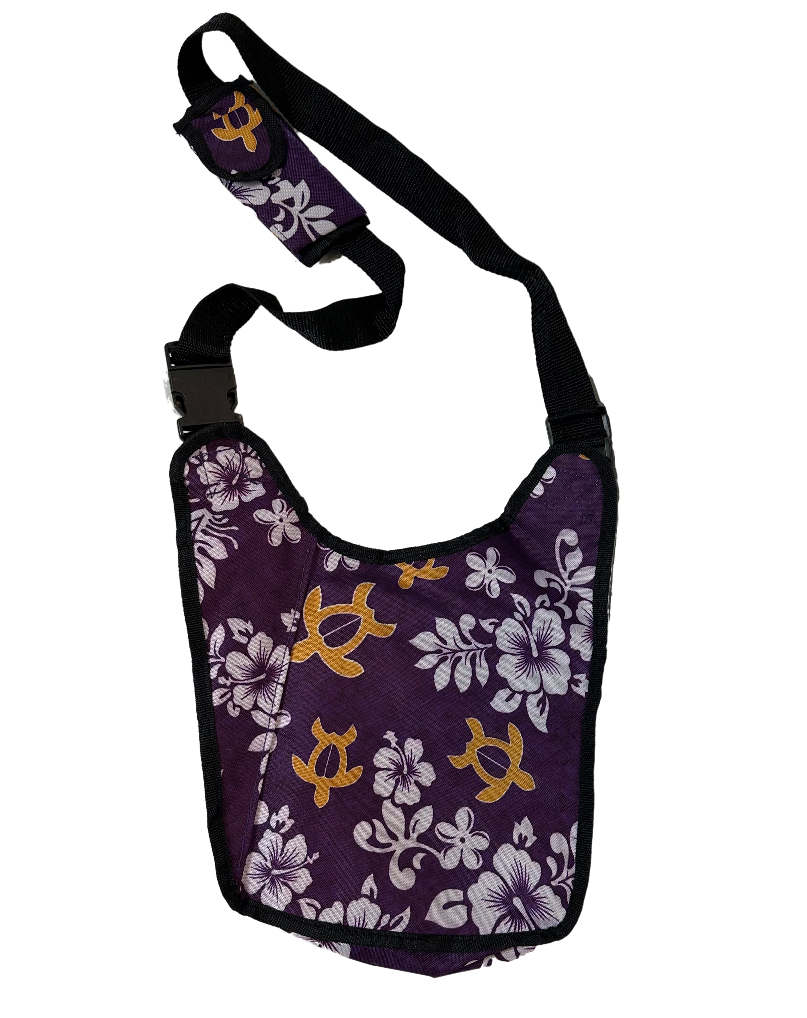 Hawaii Spirit Crossbody Bag Purple Tropical Print - EUC  Carry a piece of paradise with you wherever you go with this Hawaii Spirit Crossbody Bag in a beautiful purp