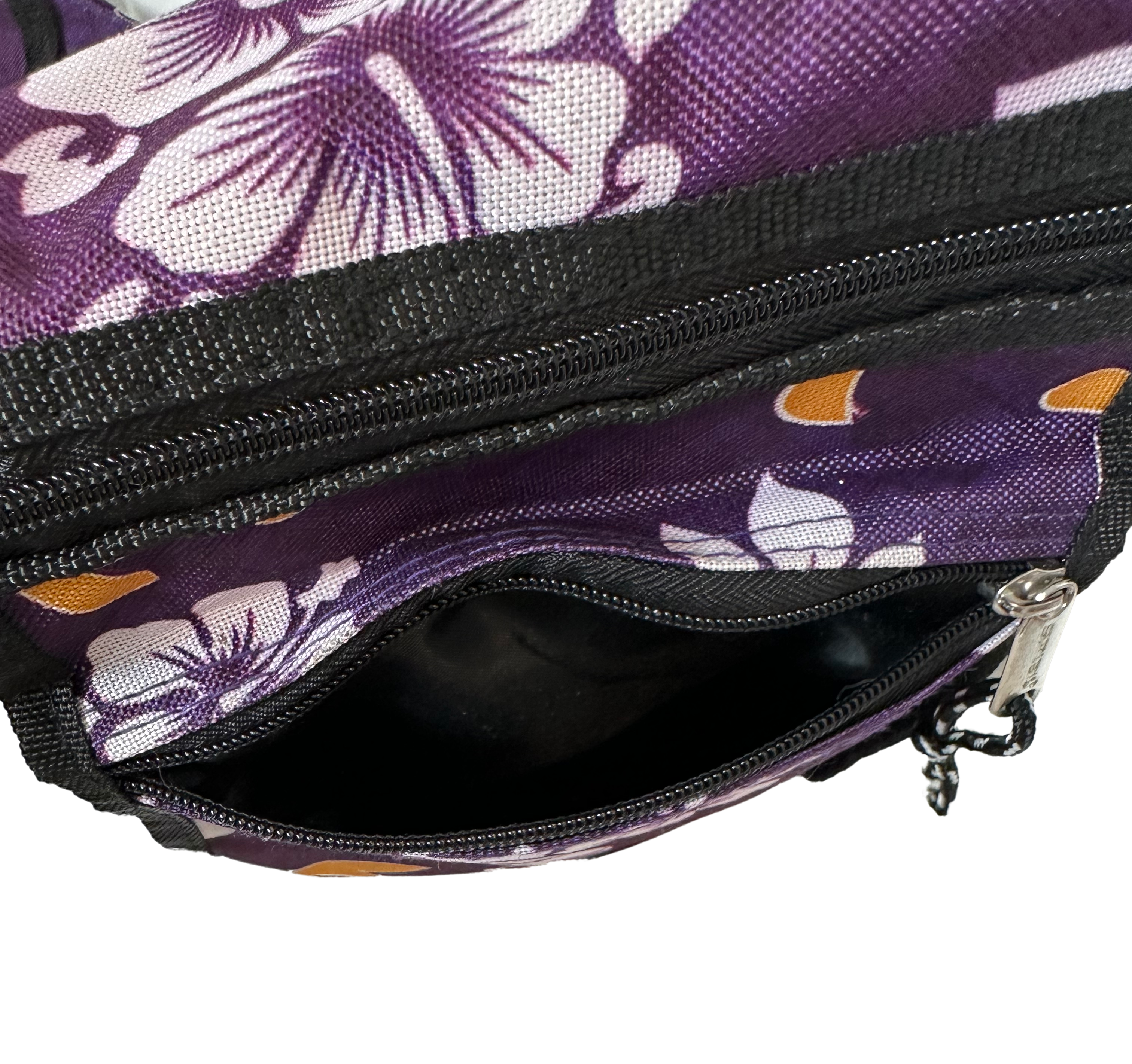 Hawaii Spirit Crossbody Bag Purple Tropical Print - EUC  Carry a piece of paradise with you wherever you go with this Hawaii Spirit Crossbody Bag in a beautiful purp