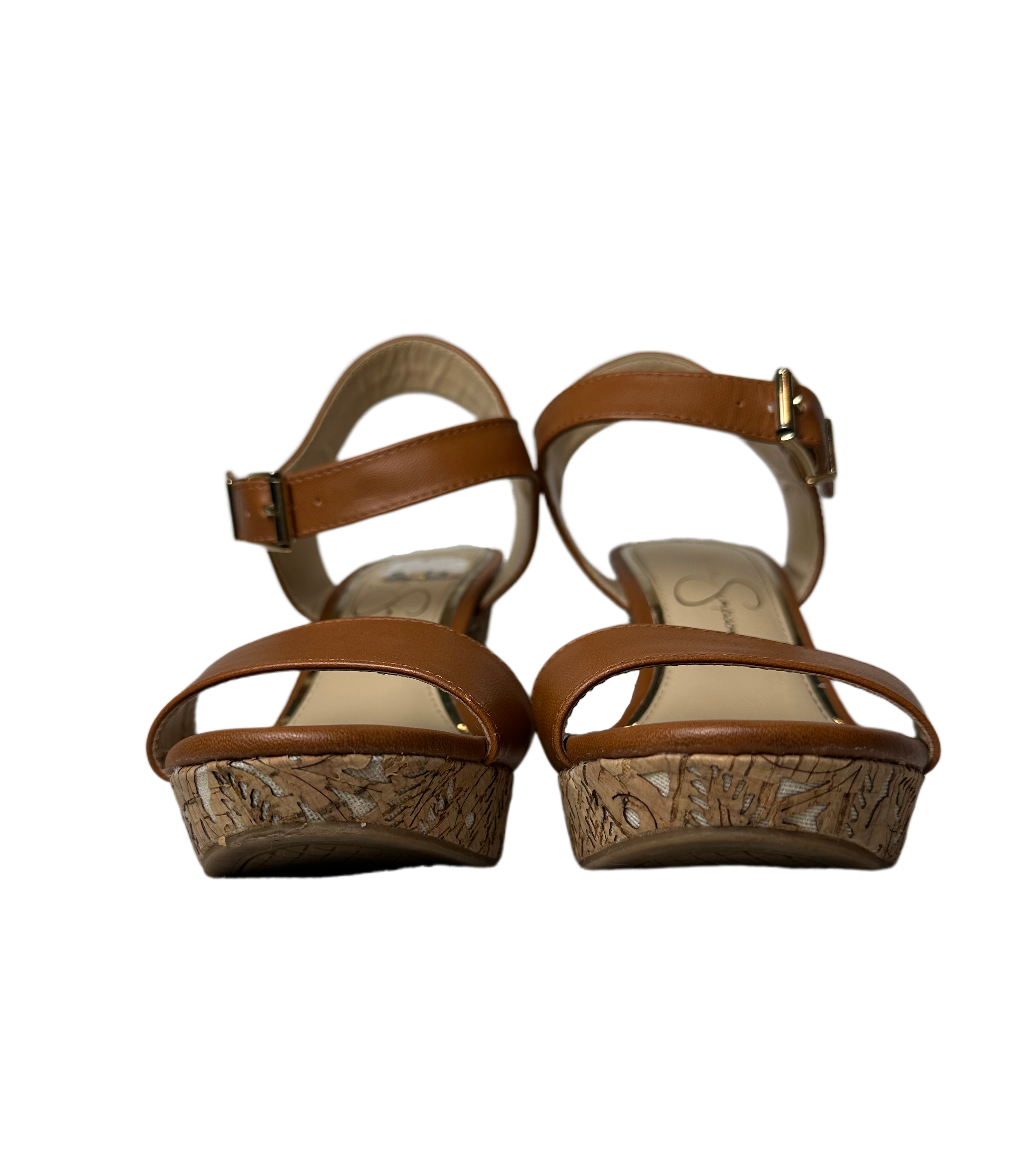 Jessica SimpsonComplete your look with the Jessica Simpson Cork Cut Out Wedge. This beautiful sandal features an elevated wedge shape with a decorative cork overlay, and a classic ShoesJessica Simpson Cork Cut Out Wedge with Brown Ankle Strap - EUCJessica Simpson Cork Cut