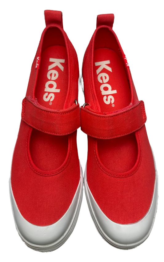 Keds Mary Jane Platform Orange Sneakers size 7.5