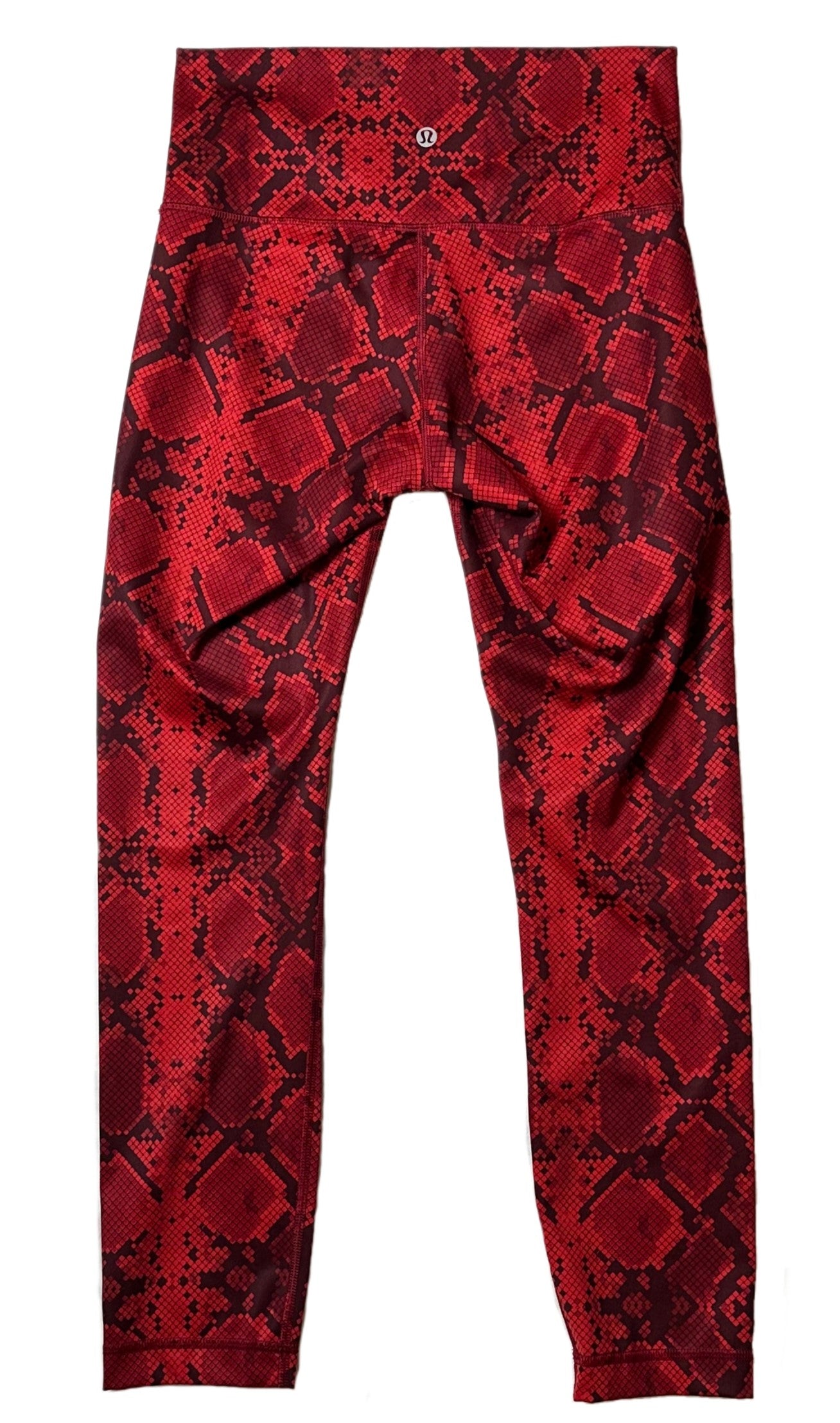 LululemonThese Lululemon red snake print leggings are the perfect way to add a touch of sophisticated edge to your activewear. Crafted in luxuriously comfortable fabric adornLeggingsLululemon Red Snake Print LeggingsLululemon Red Snake Print Leggings