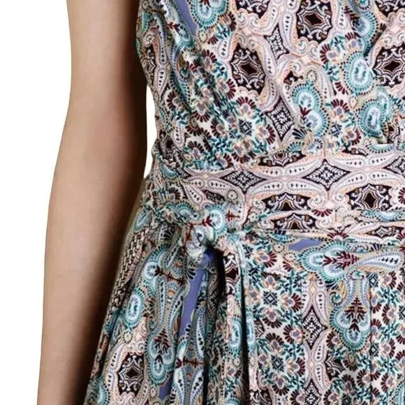Elevenses by Anthropologie Sleeveless Print Jumpsuit - NWT Size XS