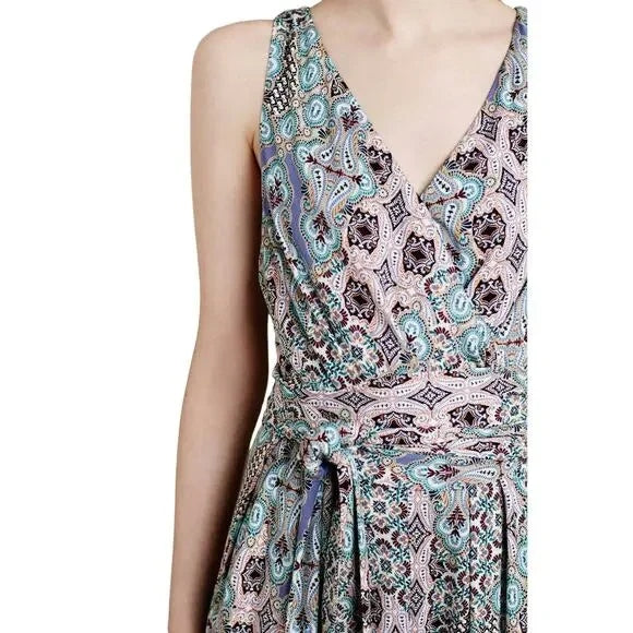 Elevenses by Anthropologie Sleeveless Print Jumpsuit - NWT Size XS