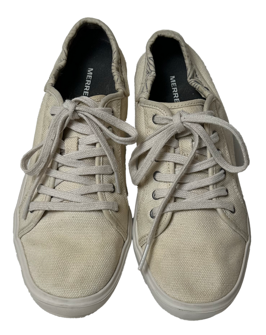 Merrell Whitecap Canvas Performance Outdoor Walking Boat Sneakers size 8 Womens