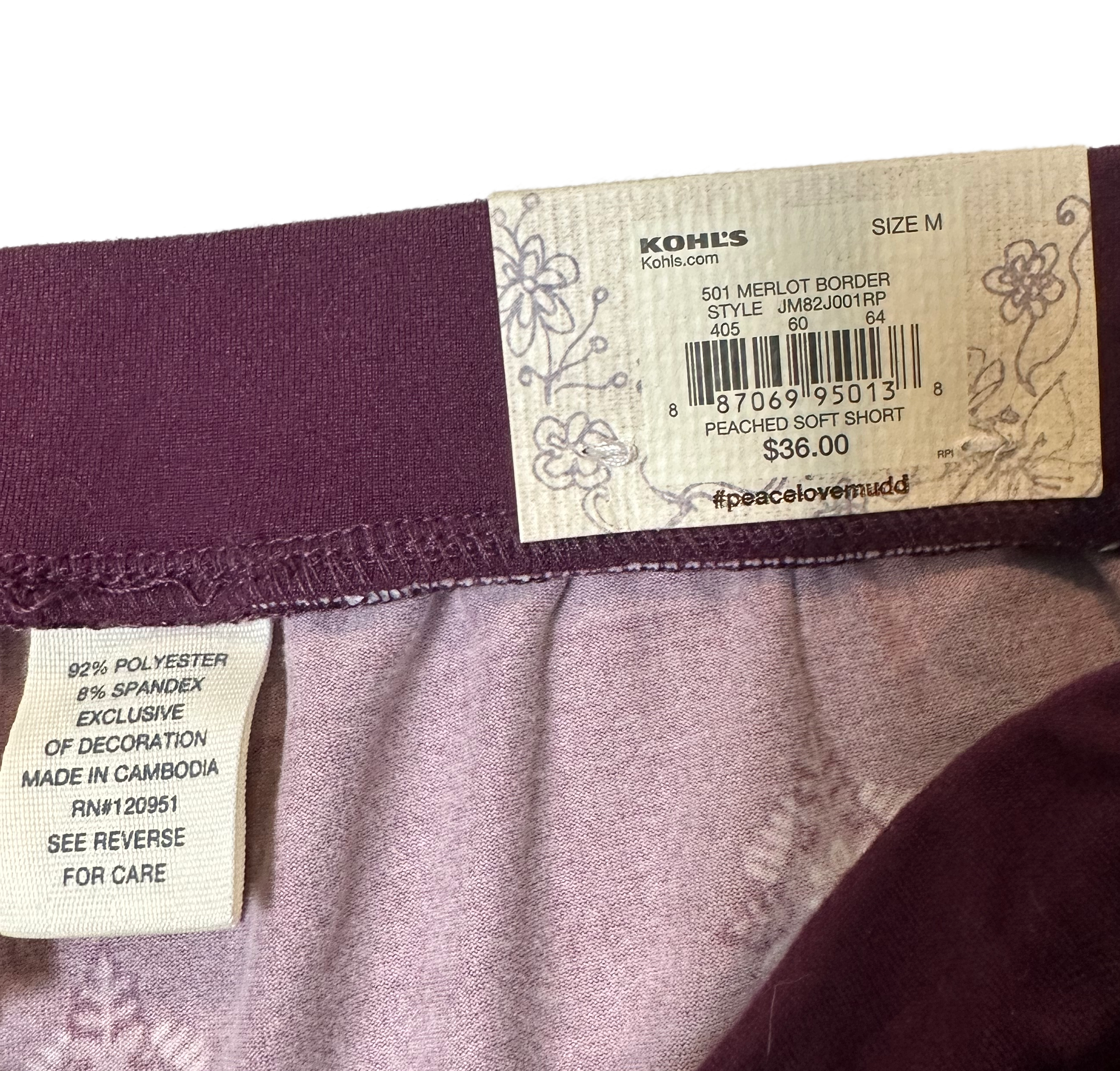MuddBe ready to hit the beach in style with these (New With Tags) Mudd Peached Soft merlot shorts! They're super soft, so you'll look &amp; feel fabulous as you soak up ShortsMudd Peached Soft Merlot Shorts - NWTMudd Peached Soft Merlot Shorts - NWT