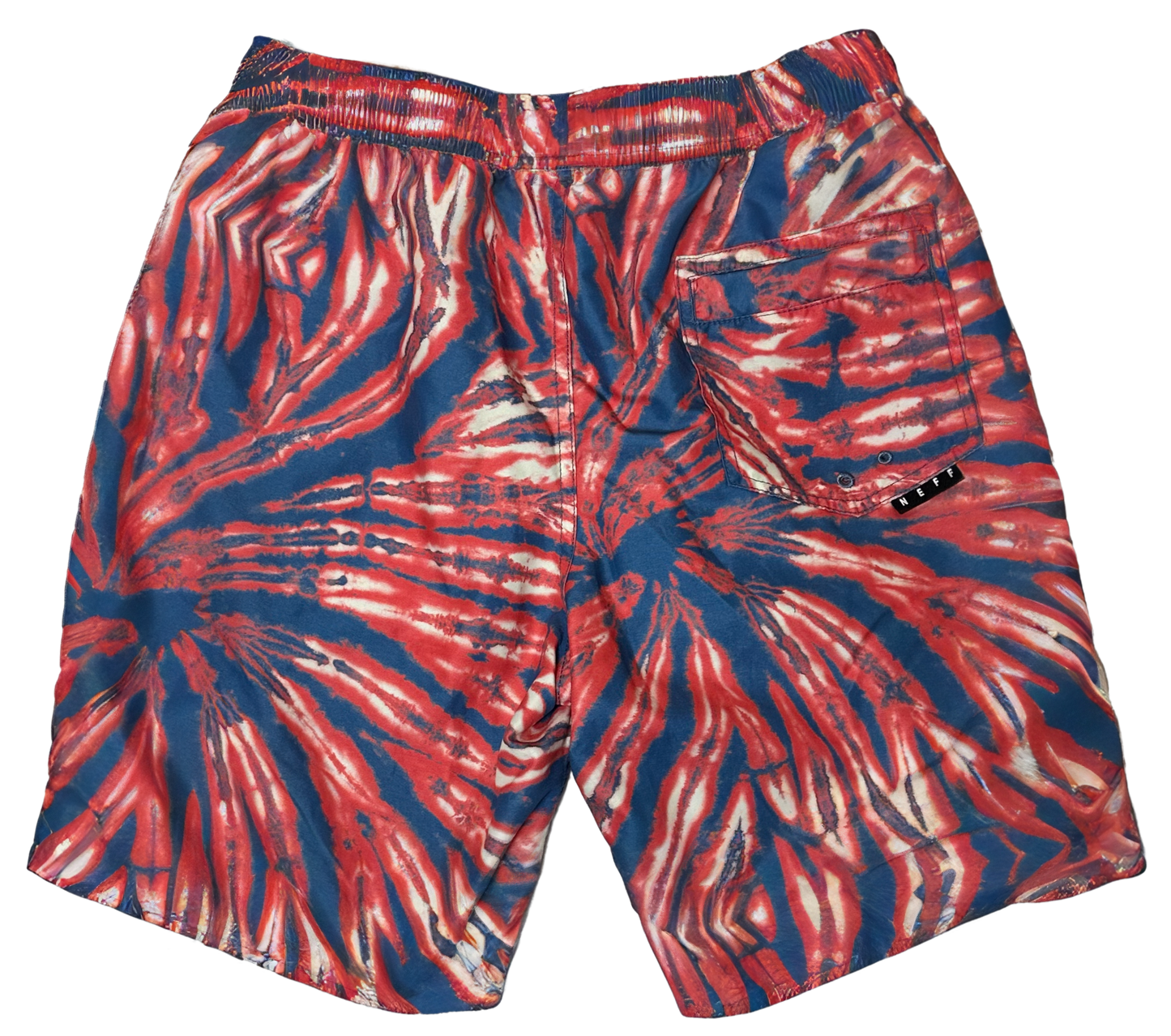 Neff Tie Dye Men's Swim Board Shorts Size M