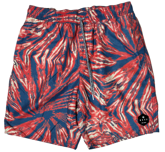 Neff Tie Dye Men's Swim Board Shorts Size M